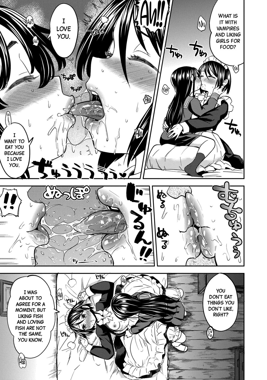 Mochizuki Ketsueki Kenkyuujo no Musume Ch.2 | The Girl from the Mochizuki Blood Science Lab Ch.2 page 7 full