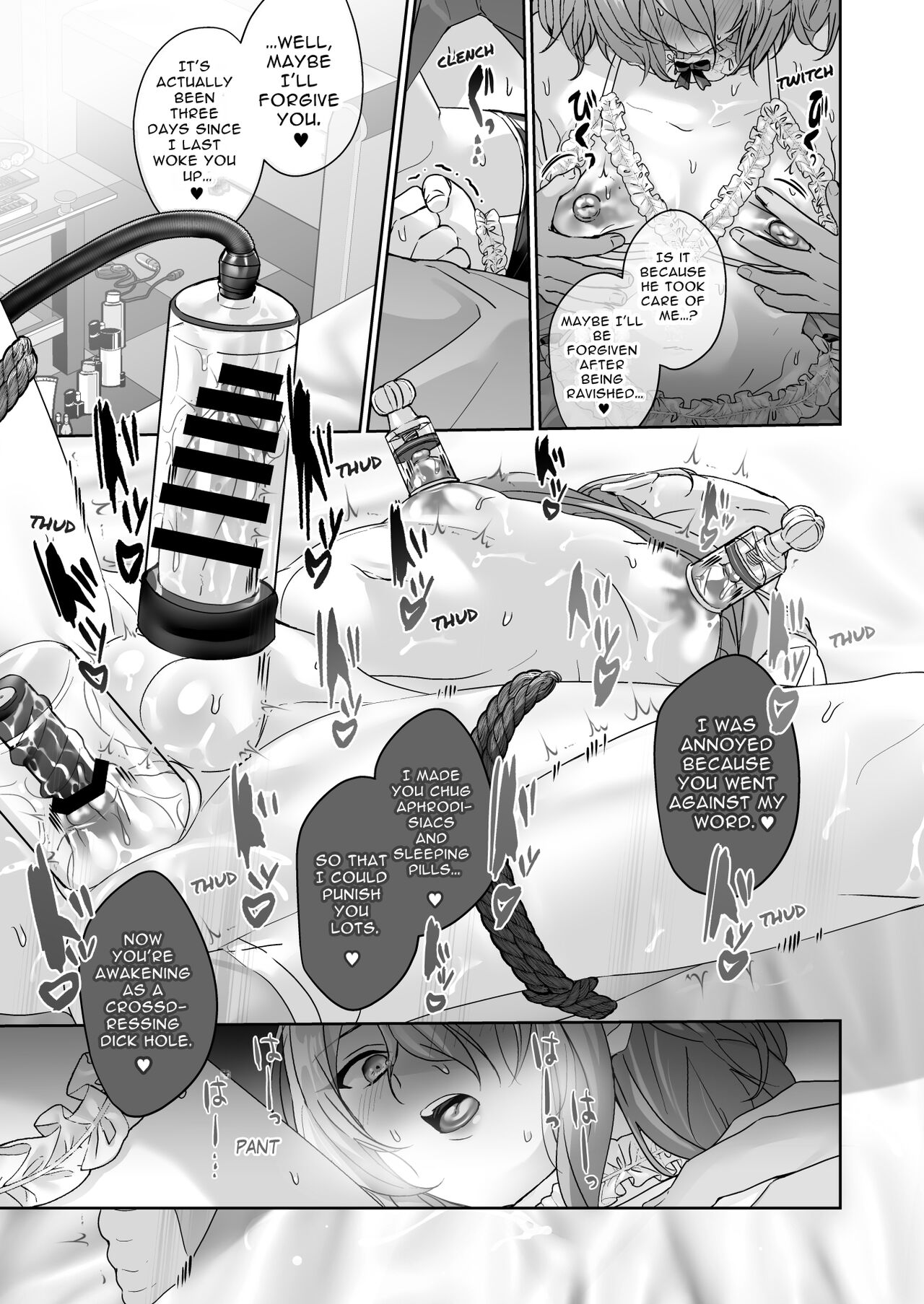 Josou Model wa Mesu Ochi shitenai | The Crossdressing Model Remains Unspoiled page 9 full