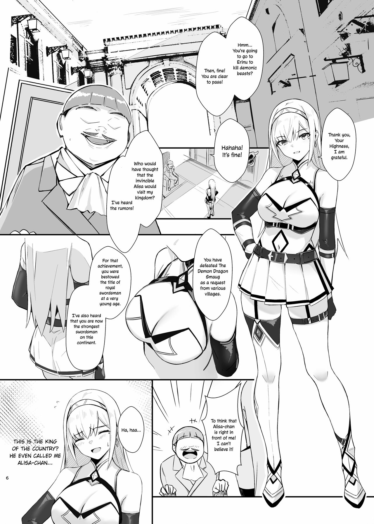 ALISA -Donyoku na Ou no Wana- | ALISA -The Greedy King's Trap- page 6 full