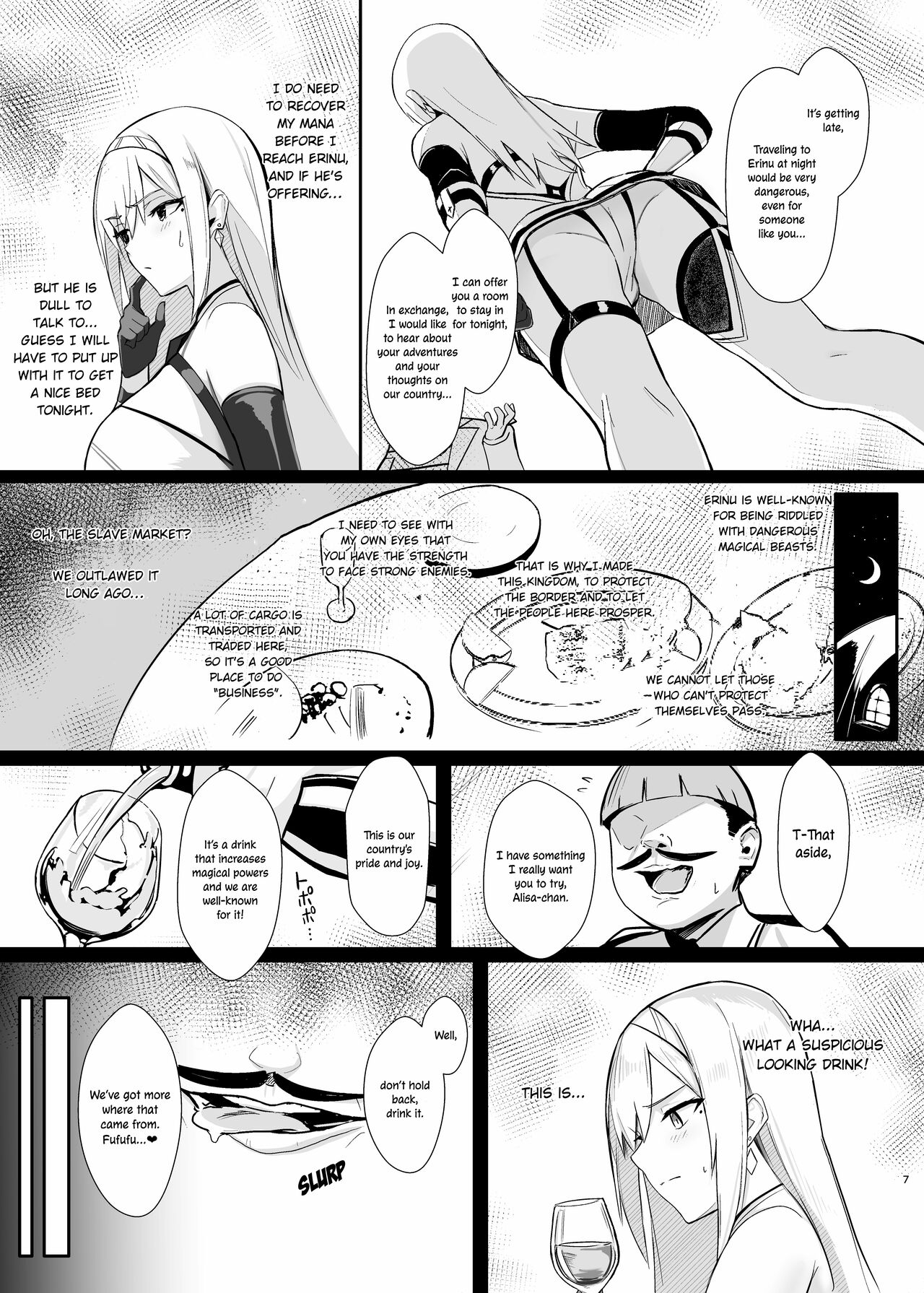 ALISA -Donyoku na Ou no Wana- | ALISA -The Greedy King's Trap- page 7 full