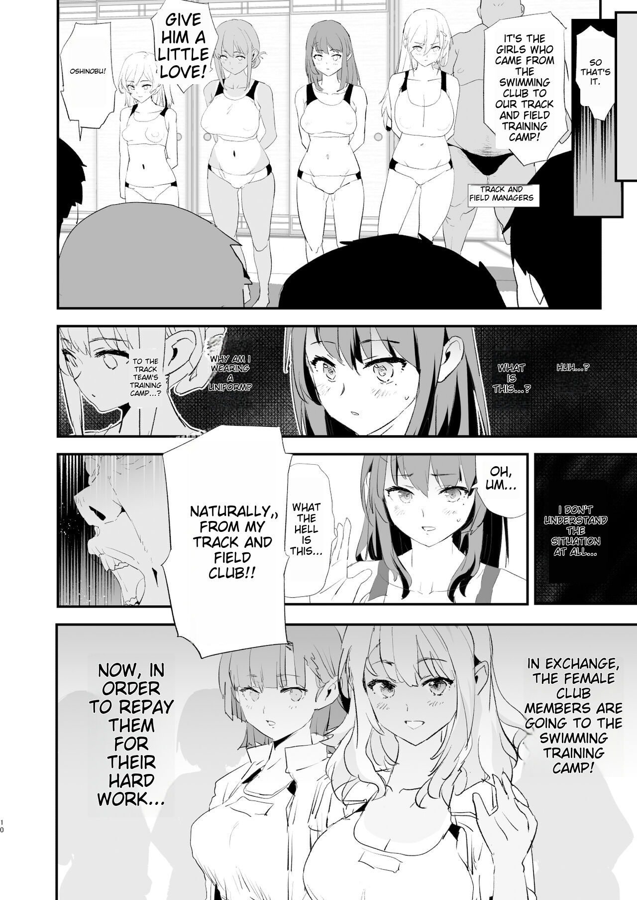 Watashi-tachi no Onaho Koukan Gasshuku Ichinichime to Futsukame!  | Our exchange cocksleeve camp! First day! + Second Day! page 10 full