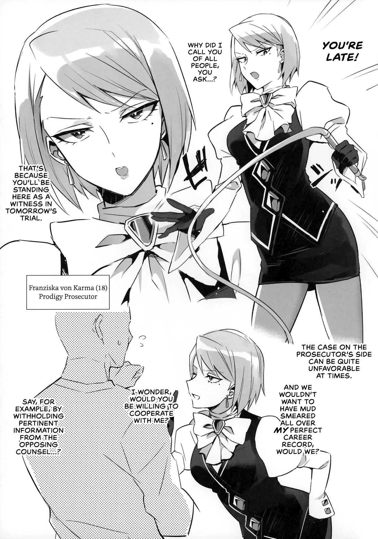 Futanari Mei-Chan Ni Horaretai Hitomuke Hon | A Book For People Wanting to be Dicked Down by a Futanari Franziska page 3 full