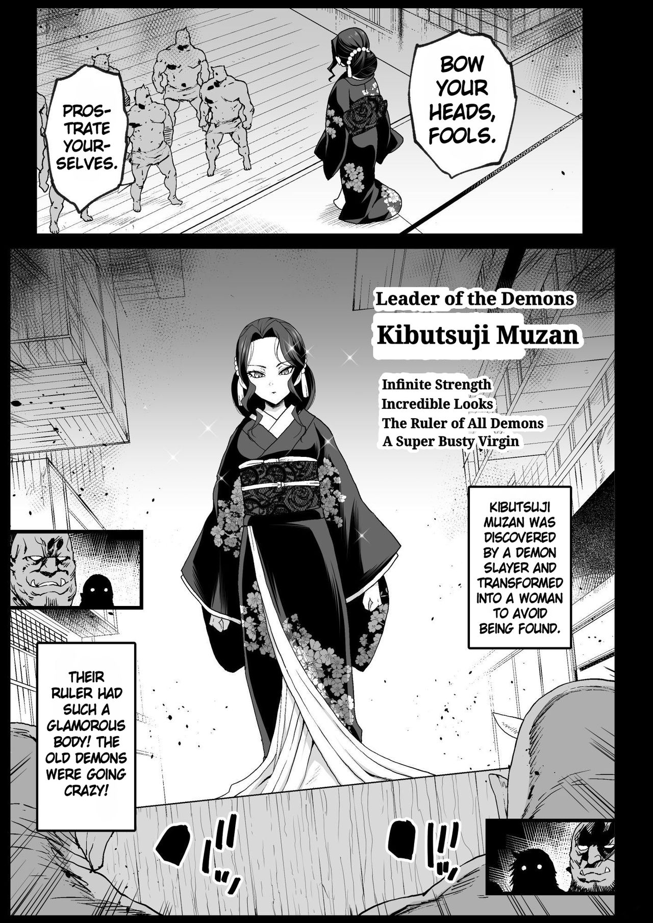 RAPE OF DEMON SLAYER 4 | Making a Mess of Lady Muzan-sama page 4 full
