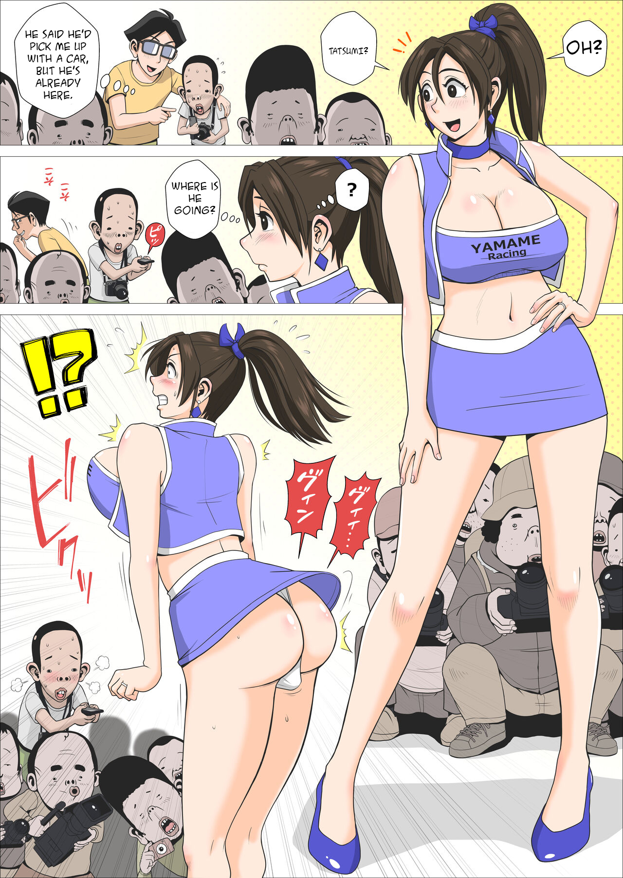 Ero Hitozuma Companion to Doutei Cameraman-kun | The Perverted Wife and The Virgin Cameraman page 4 full