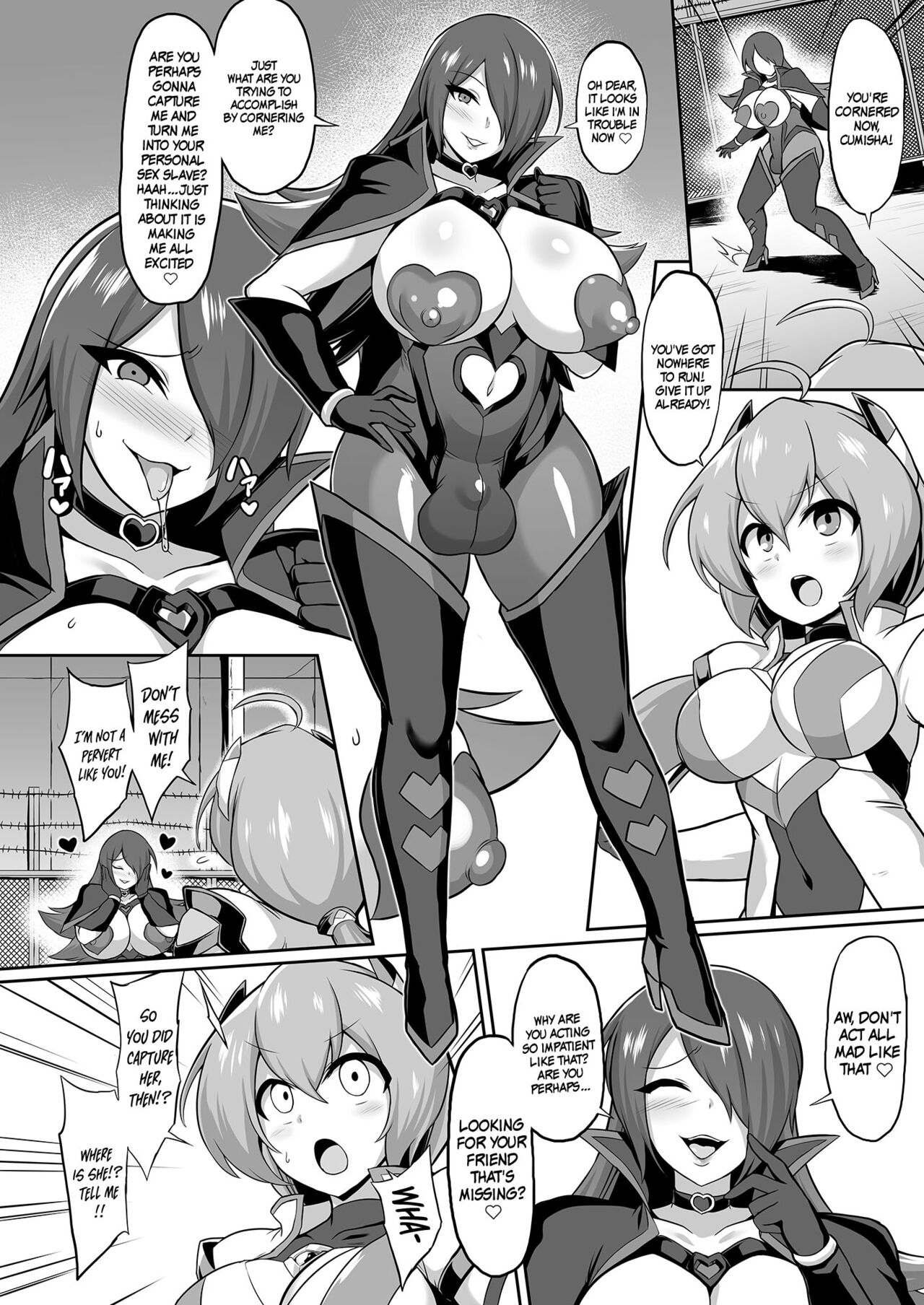 Seisou Kouki Sacred Aqua -Injoku Yuugi no Rensa- | Holy Princess Sacred Aqua -A Chain of Perverted Games- page 3 full