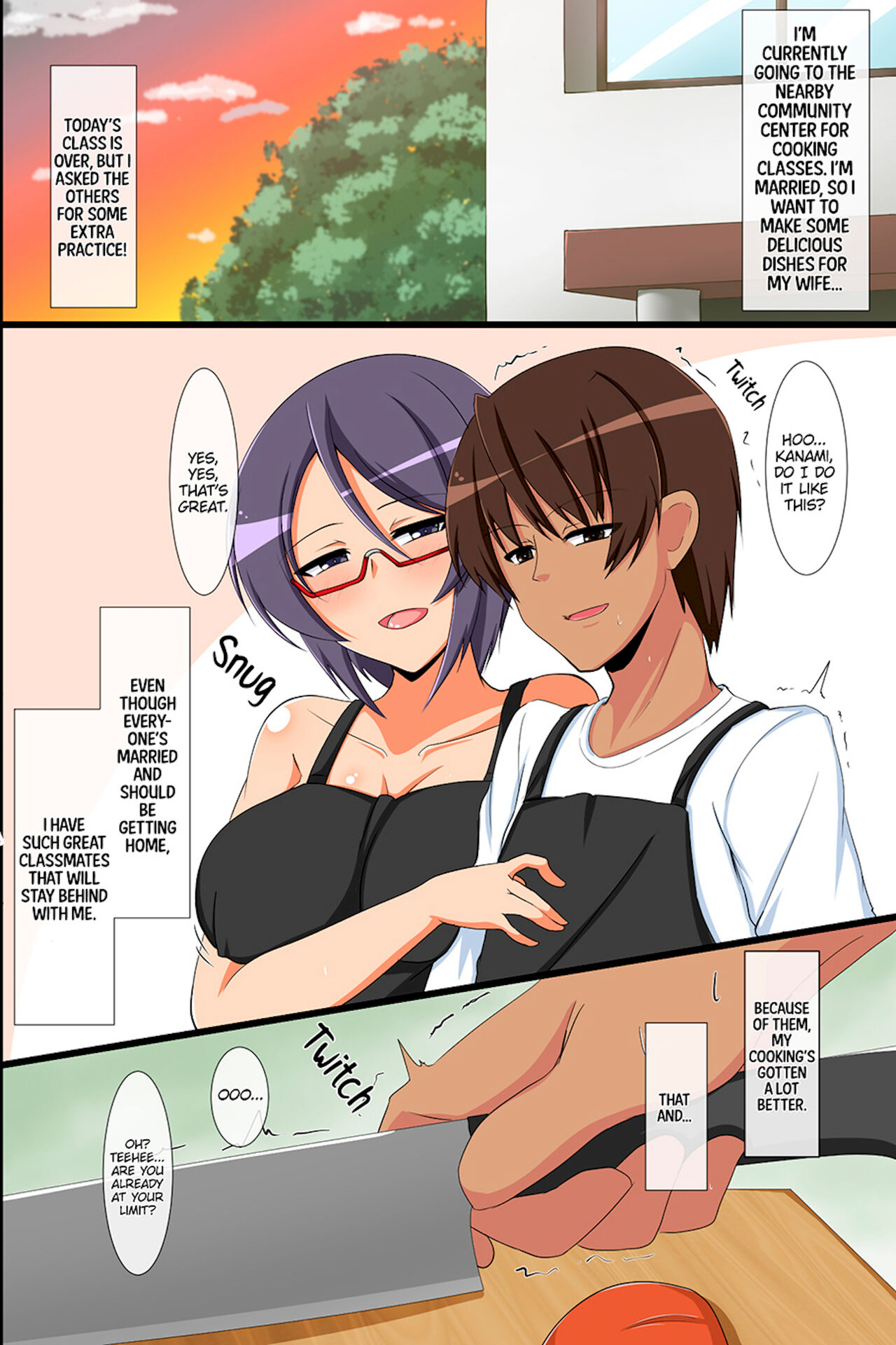 Hitozuma no Zenra Ryouri Kyoushitsu | Naked Wife Cooking Class page 3 full