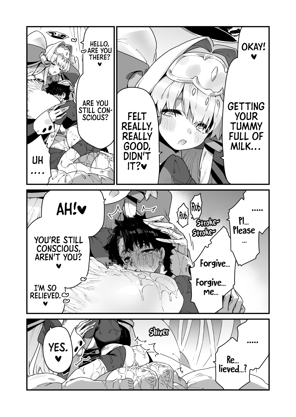 Human-san, Who Gets "Adjusted" by a Superior Angel | Part 2 page 2 full