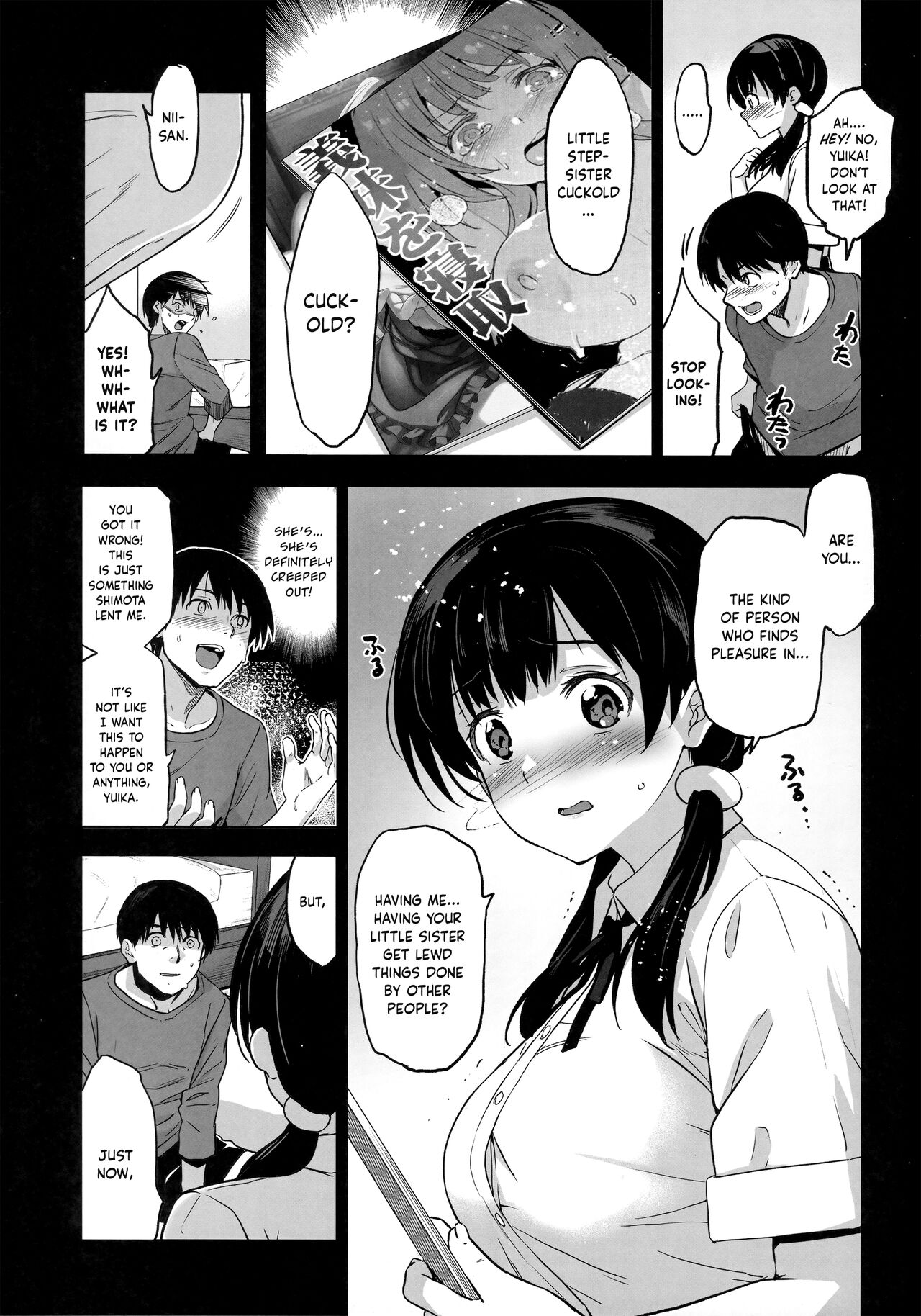 Imouto ga Boku ni Taninboux o Okutte kuru | My Little Sister Is Sending Me Her Videos Of Getting Fucked By Strangers page 8 full