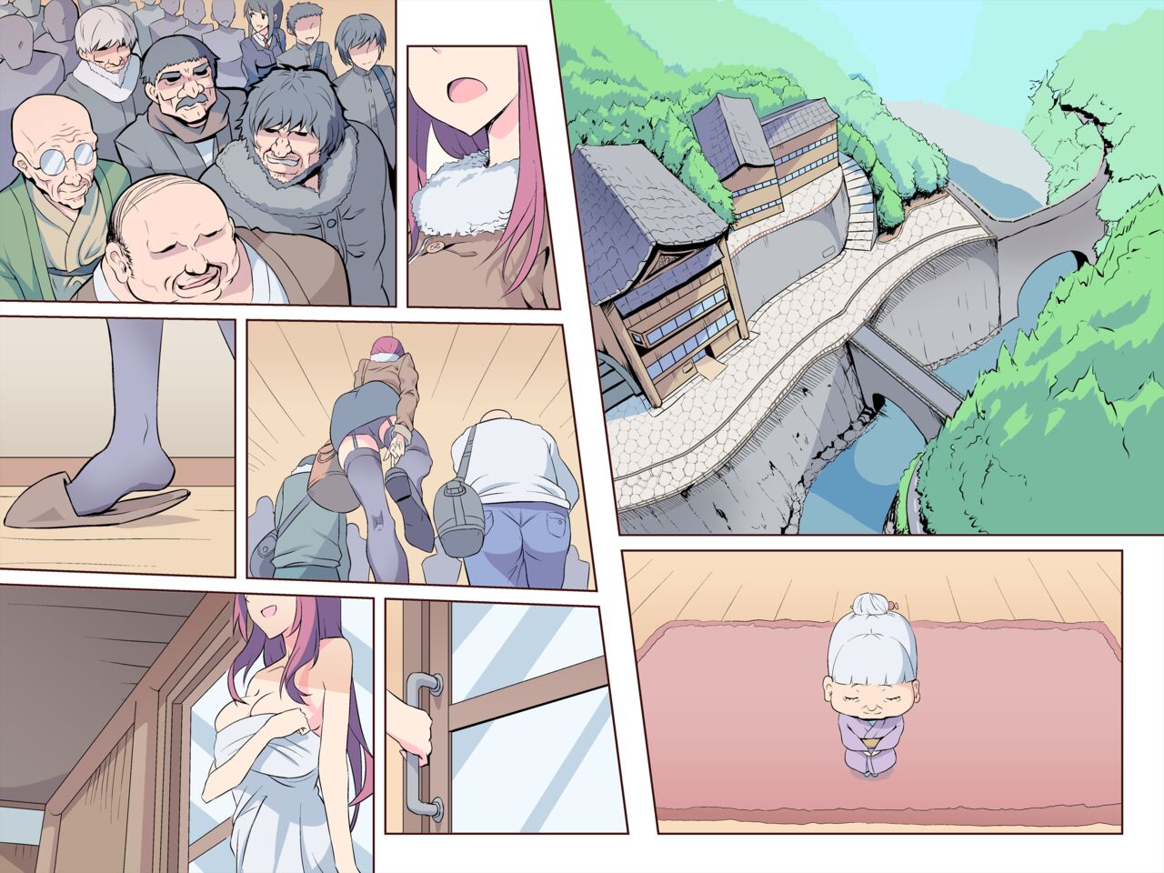 Rankou Onsen ~Yamaoku no Hitou wa Rankou Konyoku datta~ page 2 full