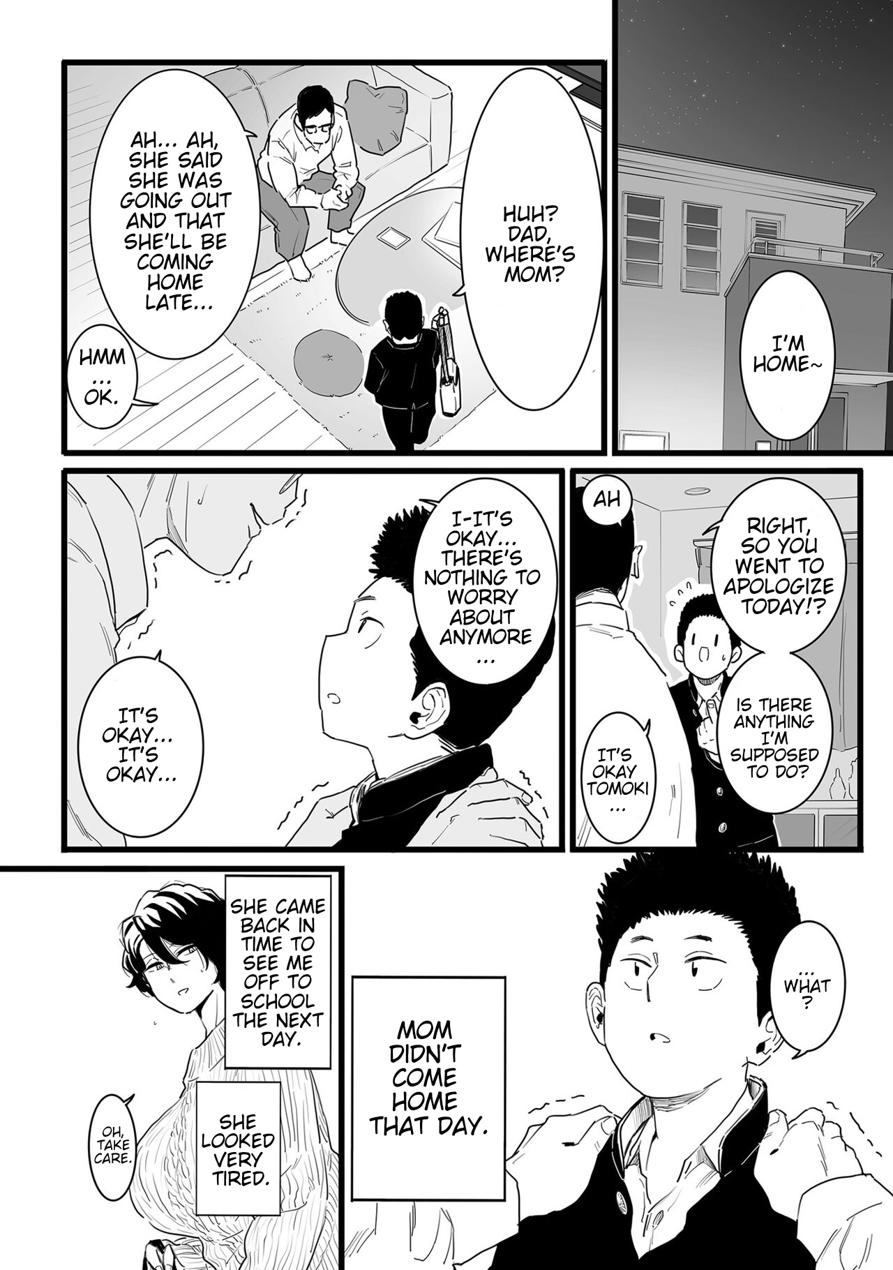 Sayonara Kaa-san | Goodbye Mom page 8 full