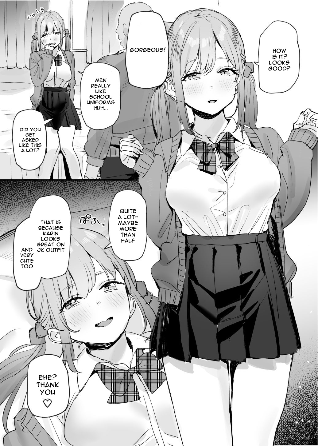 Papakatsu Joshi-chan Manga | Sugar Daddy Girl Manga page 2 full