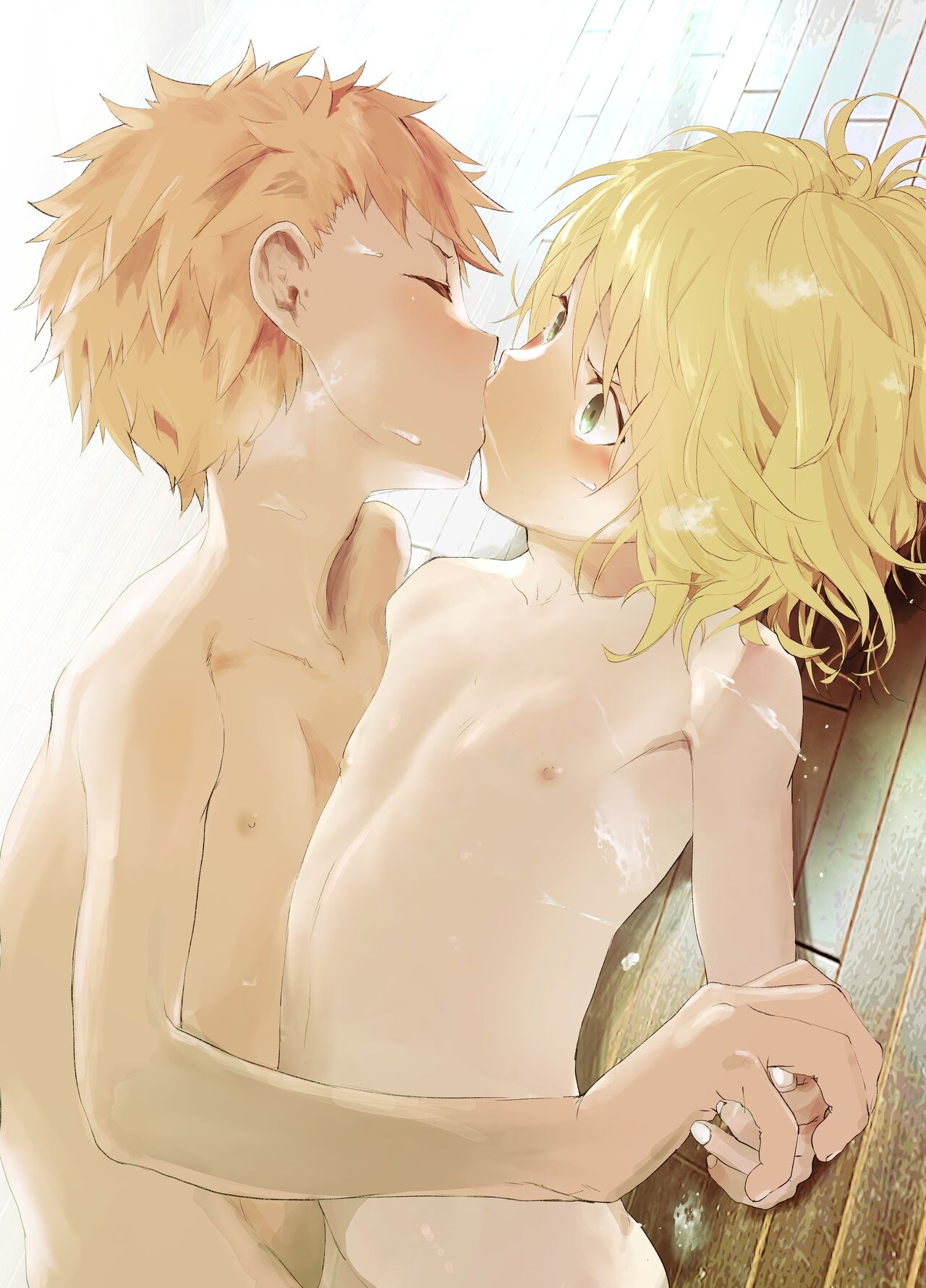 Ibasho ga Nai node Kamimachi shite mita Suterareta Shounen no Ero Manga Ch. 42 page 2 full