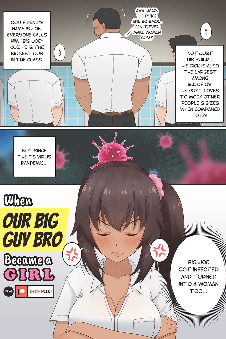 When Our Big Guy Bro Became a Girl page 1 full