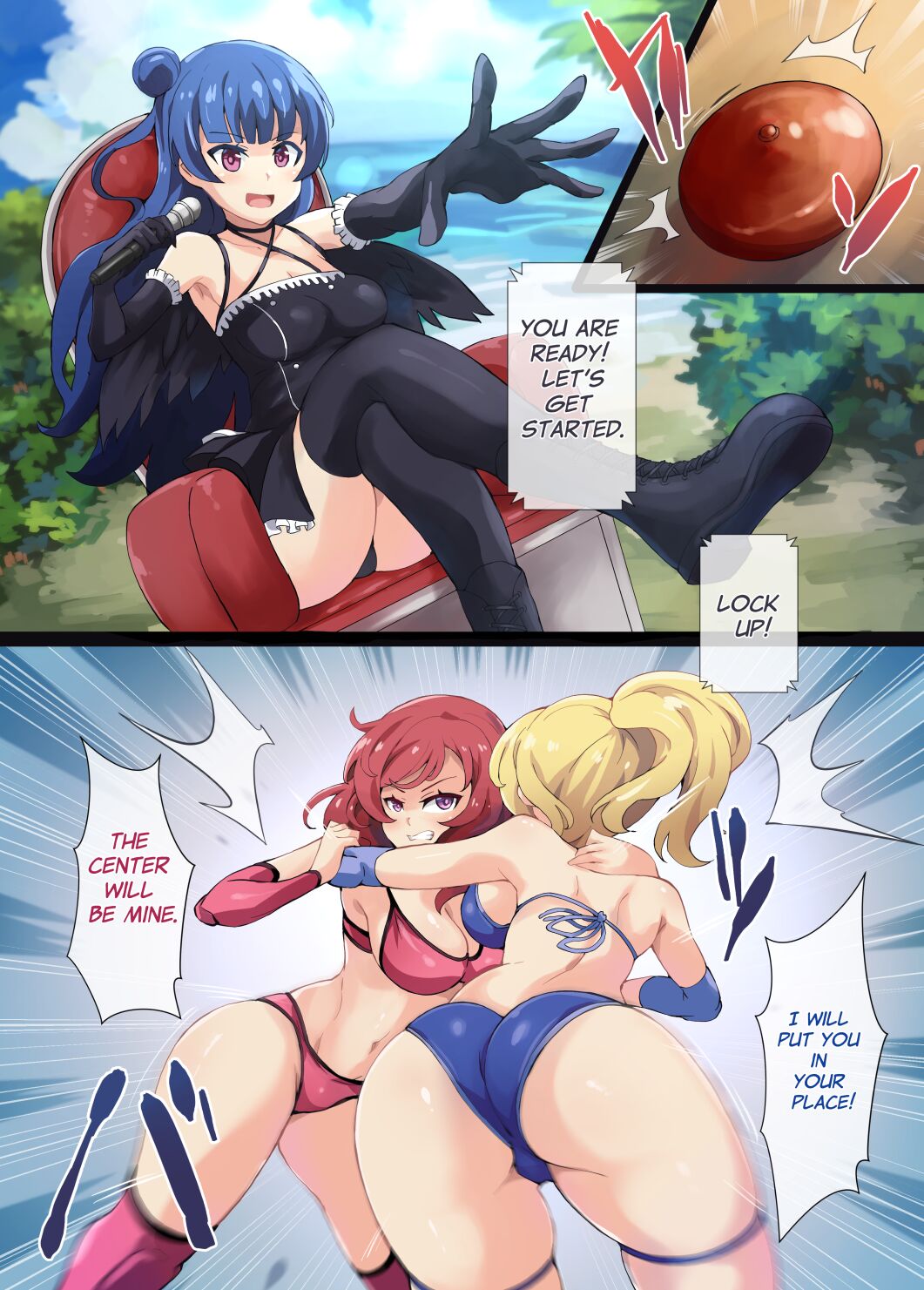 Love Squeeze! - Hell of Squeezed Pro Wrestling page 3 full