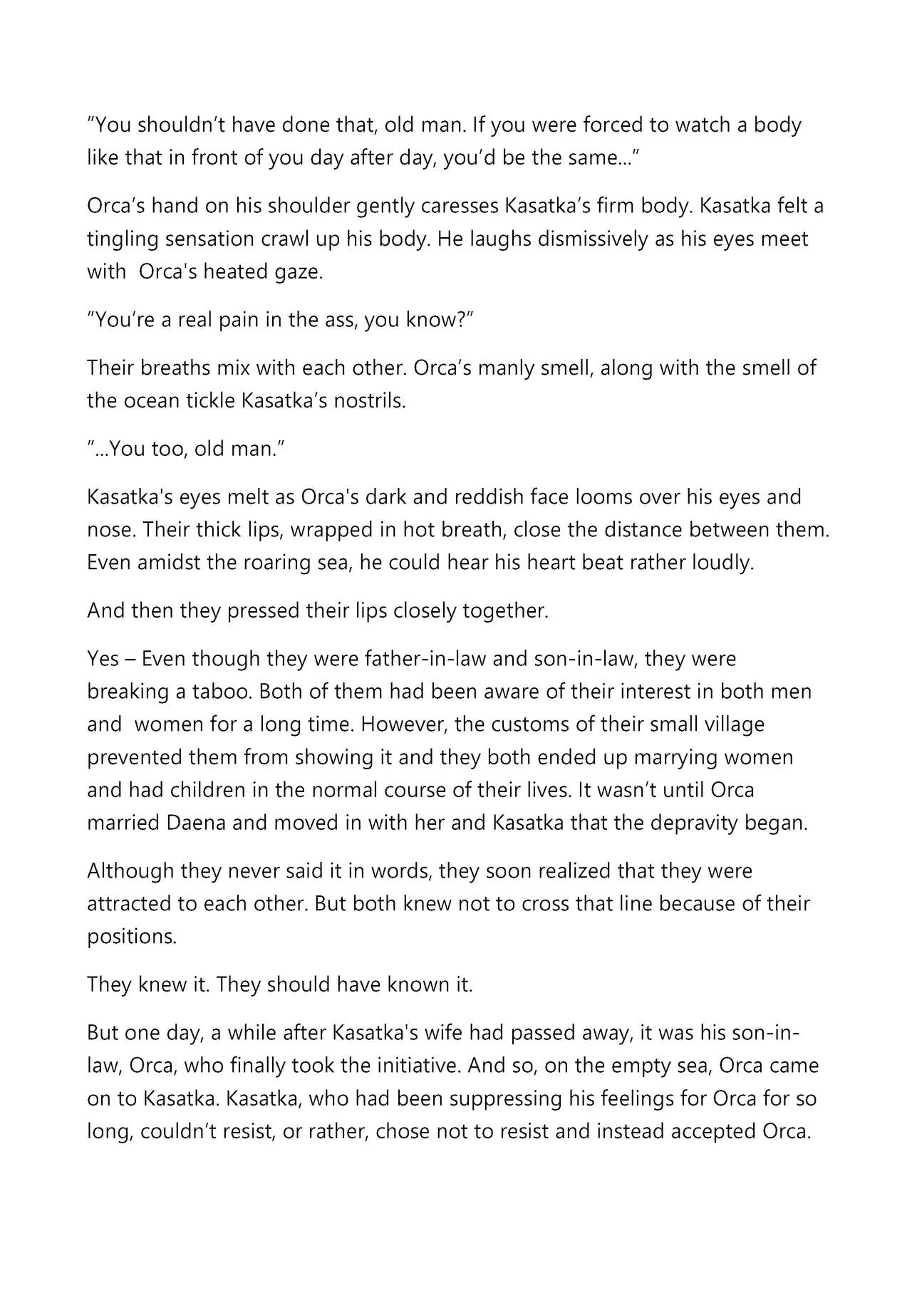 Macho Jijii Ryoushi to Musumemuko Ryoushi ga Ikenai Kankei no You desu page 8 full