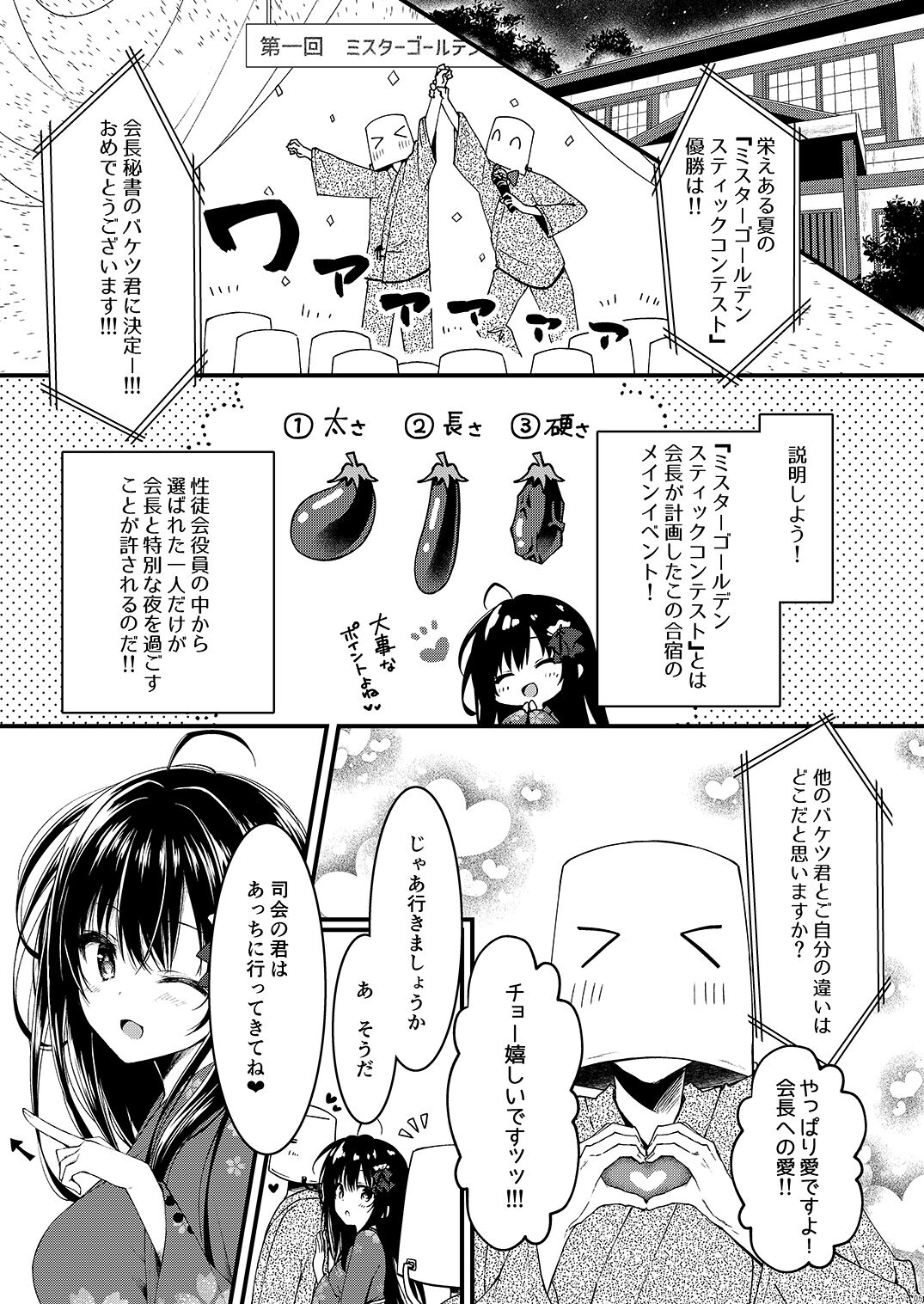 Seikou Gakuen Seitokai in Natsugasshuku no Yoru page 5 full