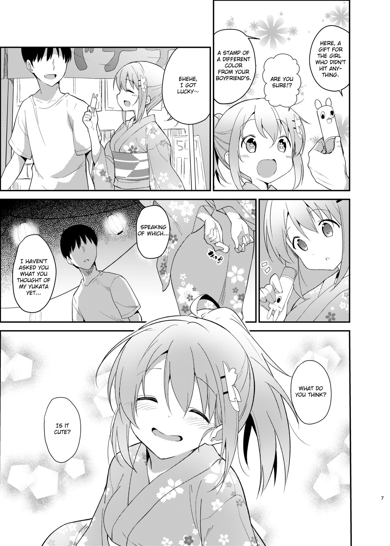 Gochuumon wa Kokoa to Yukata desu ka? - is the order a cocoa and yukata? page 4 full