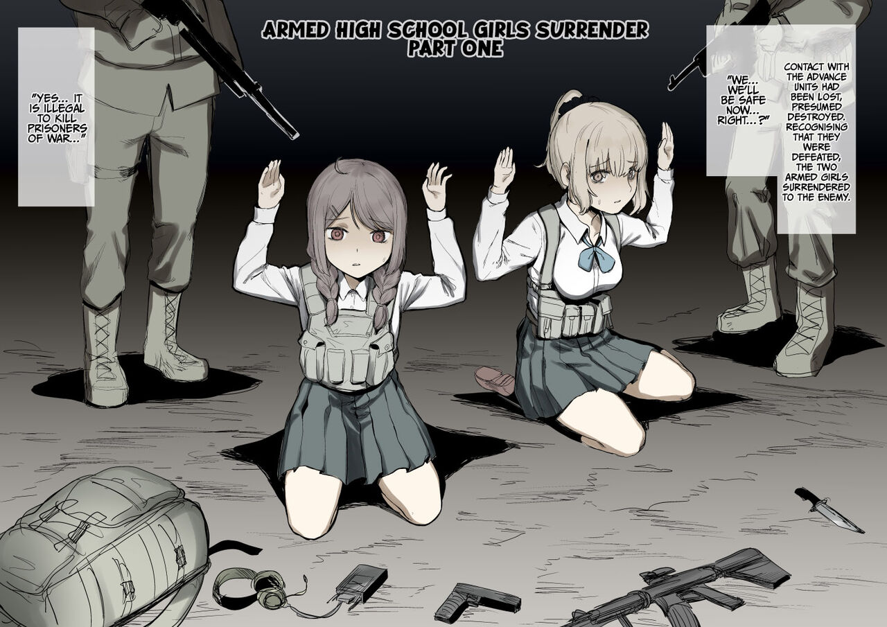Armed High School Girls Surrender page 1 full