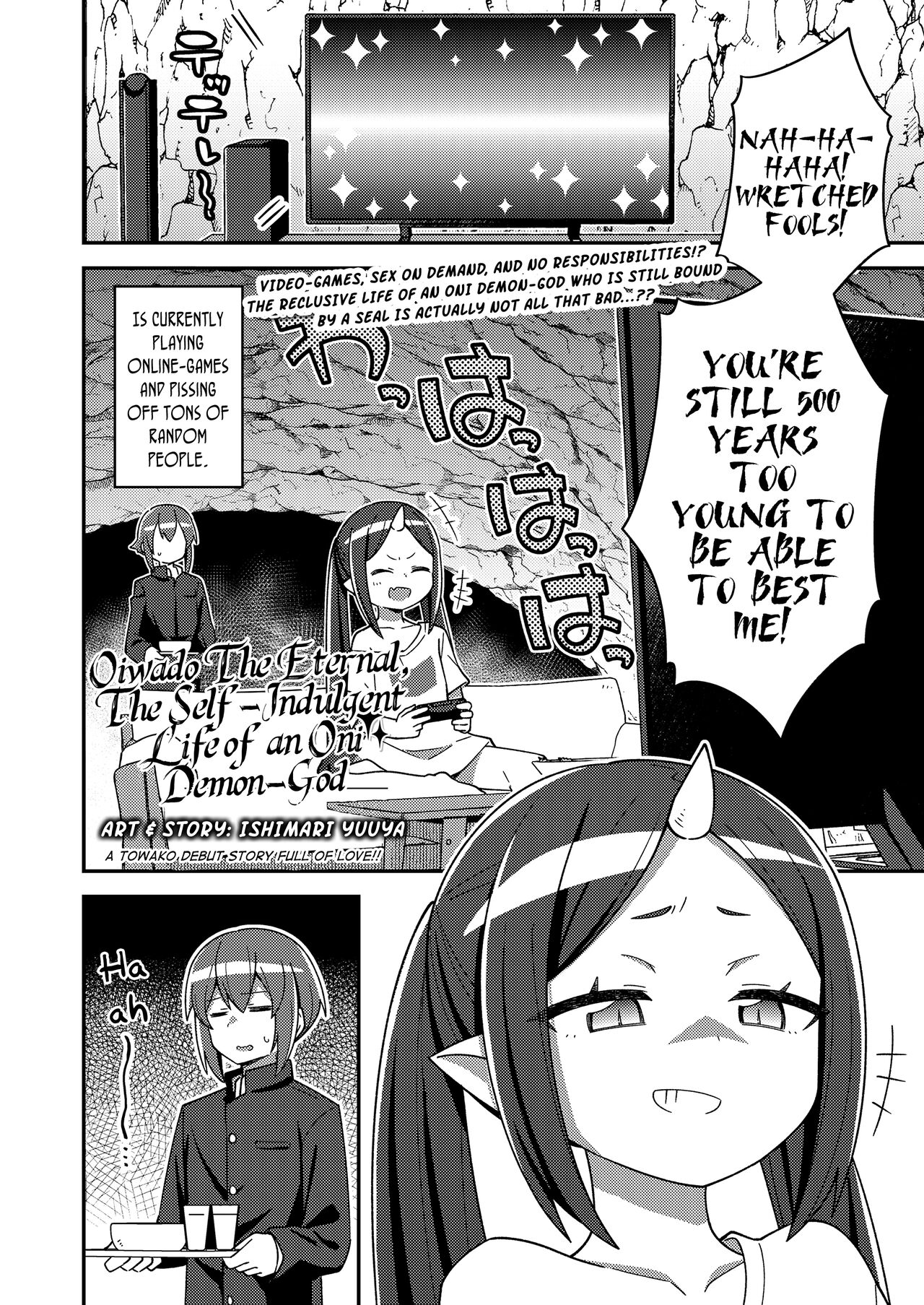 Yuukyuu no Oiwado, Onigami-sama no Jidaraku Life | Oiwado The Eternal, The Self-Indulgent Life of an Oni Demon-God page 2 full