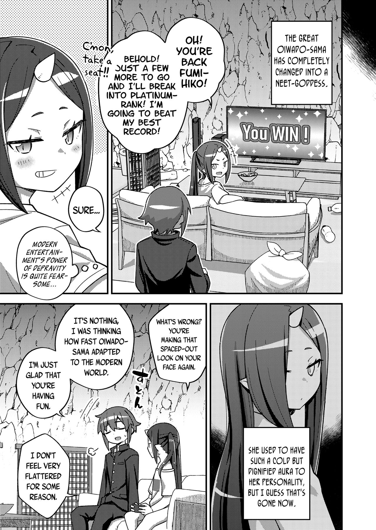 Yuukyuu no Oiwado, Onigami-sama no Jidaraku Life | Oiwado The Eternal, The Self-Indulgent Life of an Oni Demon-God page 7 full