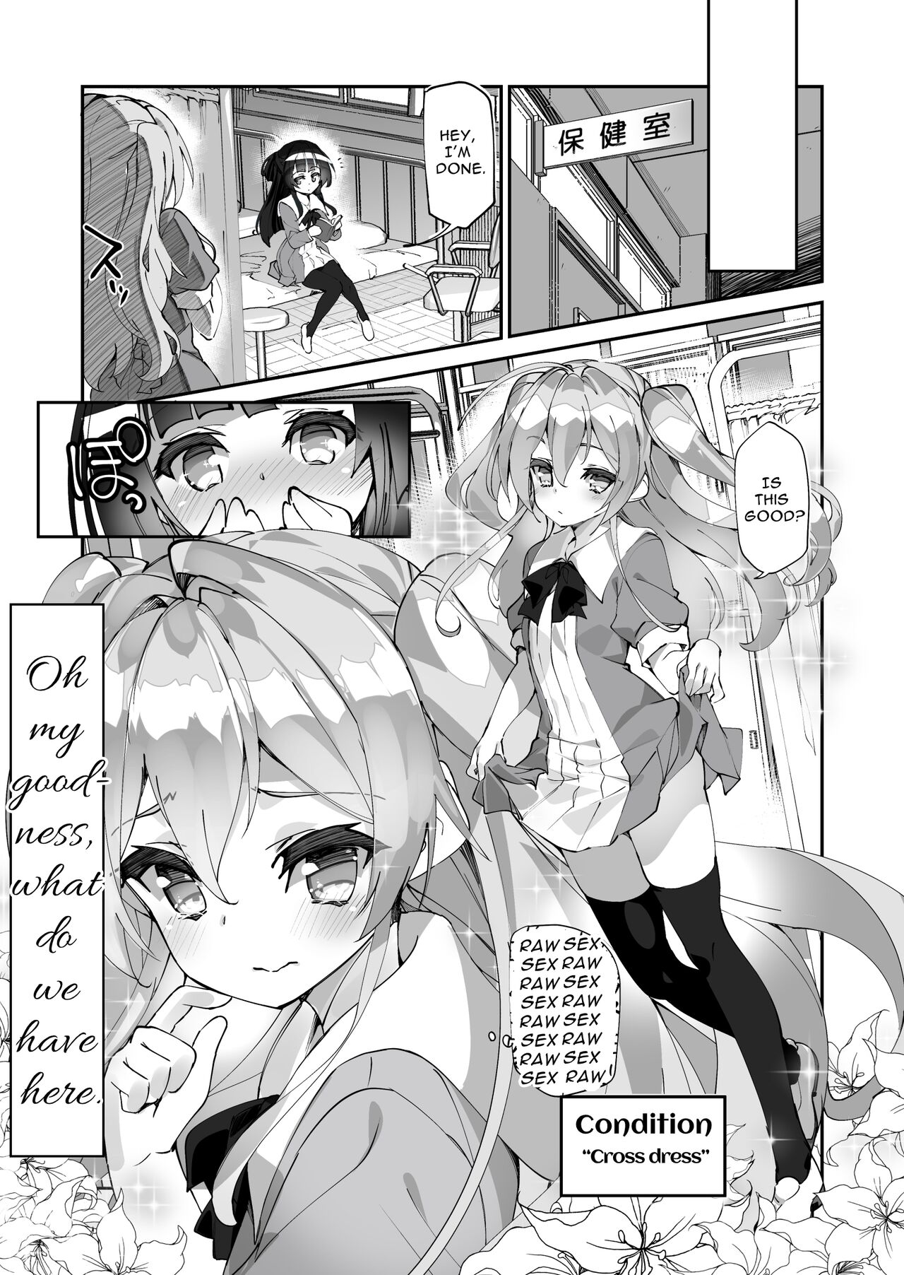 Yuri ni Kokurarete Josou Play Saserareru Hanashi page 8 full