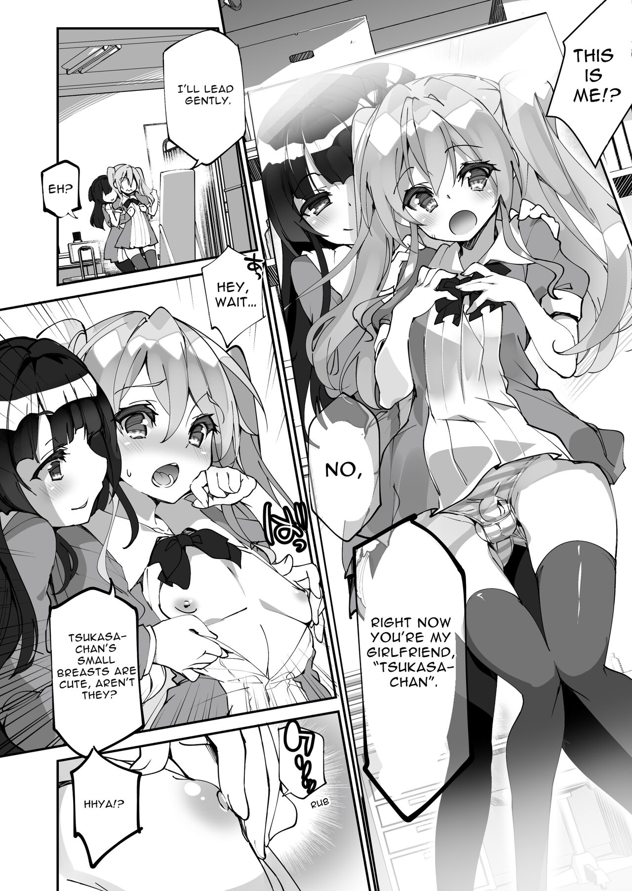 Yuri ni Kokurarete Josou Play Saserareru Hanashi page 9 full