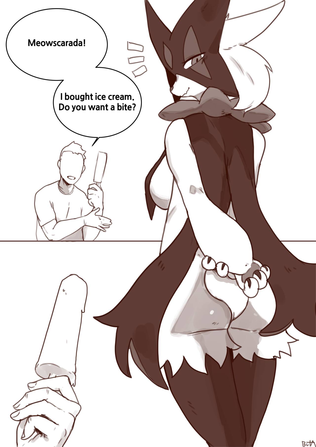 Meowscarada page 1 full