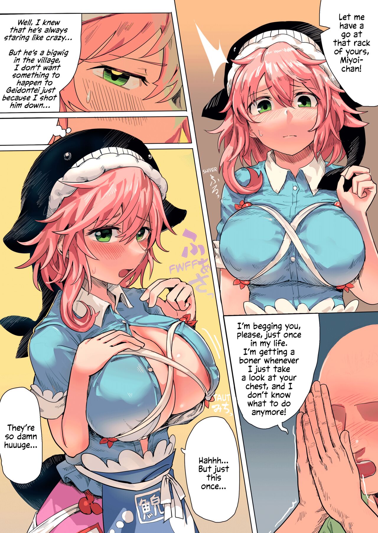 Mune O Tsukawareru Okunoda Miyoi | Using Miyoi Okunoda's Boobs page 2 full