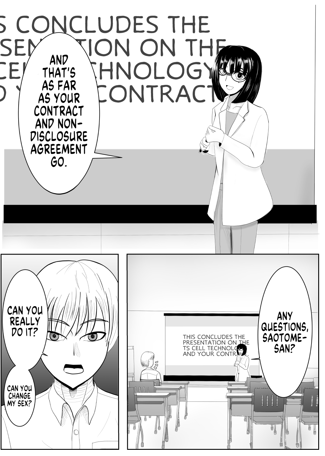 TS o Suru. Seidorei ni Naru | Change Sex and Become a Sex Slave page 4 full