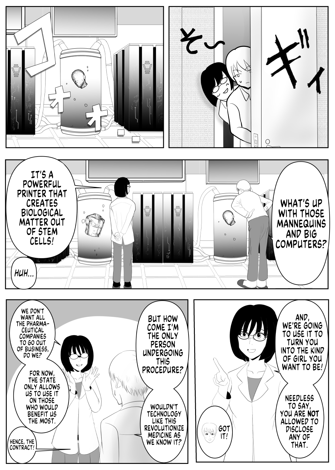 TS o Suru. Seidorei ni Naru | Change Sex and Become a Sex Slave page 7 full