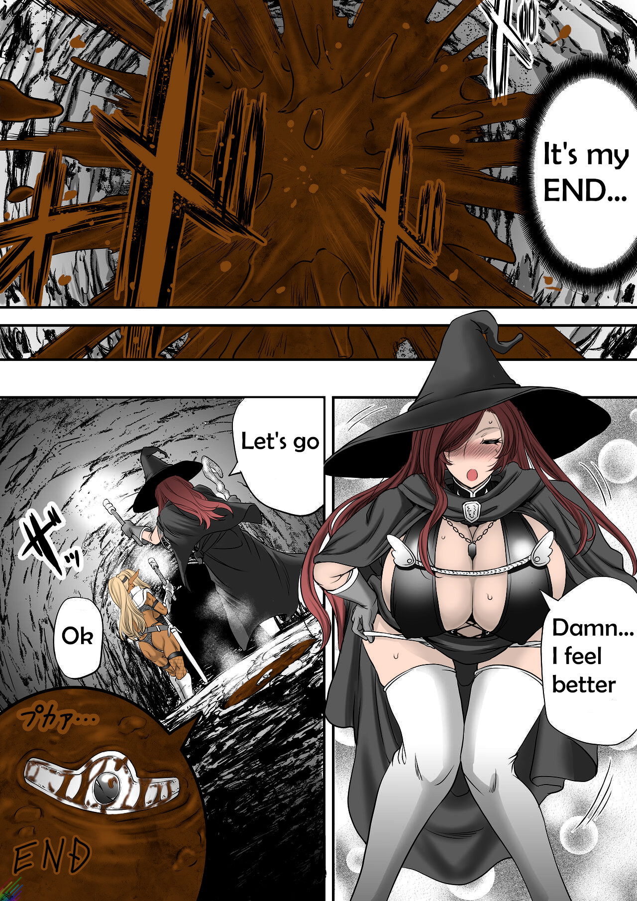 Monji Anal Bunch 2022 Commission Omnibus （part 2） Episode 3 Dungeon Quest page 8 full