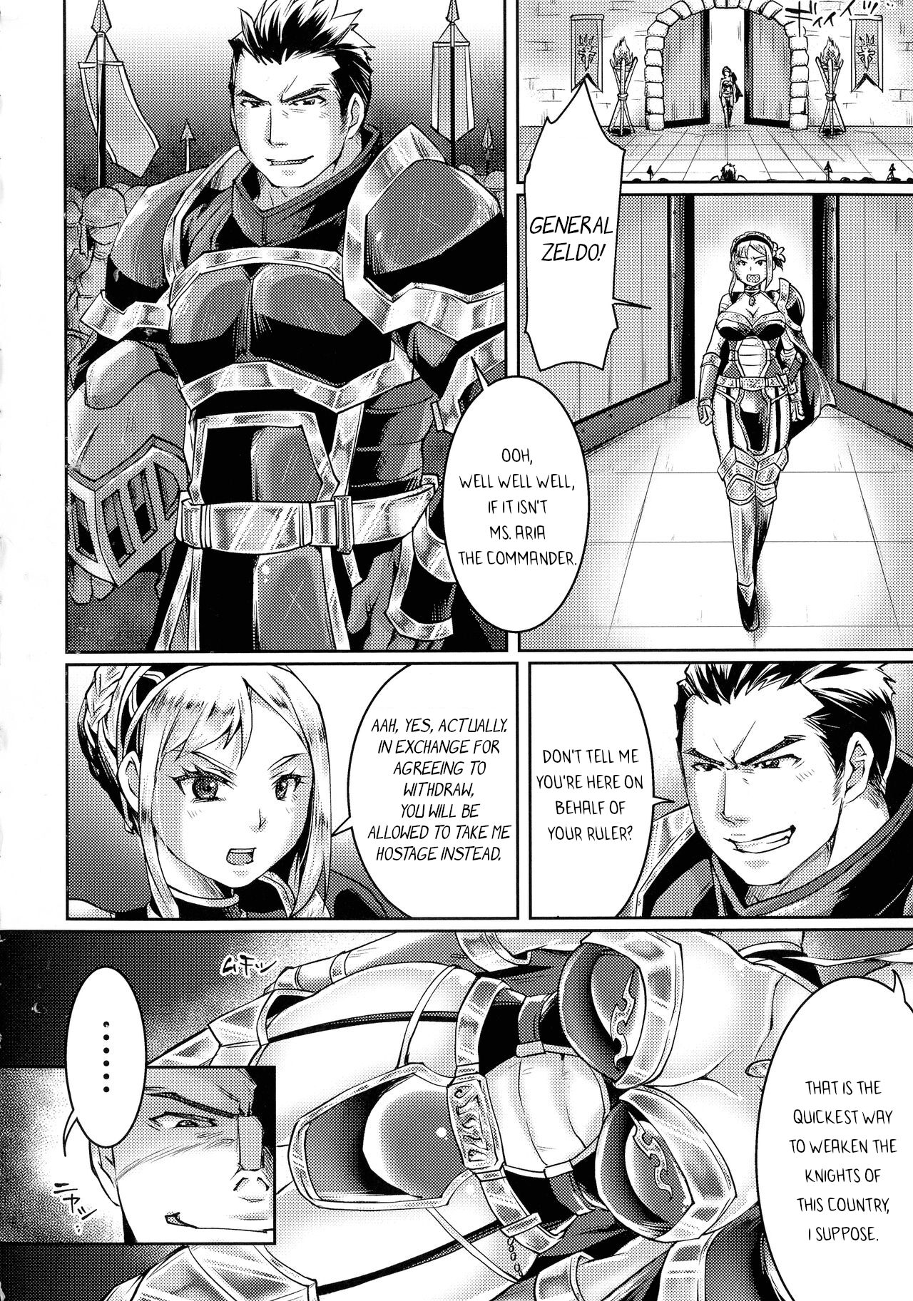Uragiri no Onna Kishi Aria | Traitorous Female Knight Aria page 4 full