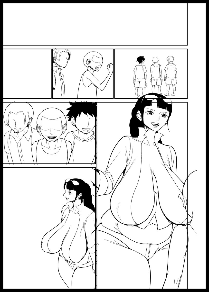 60 year old archaeologist Nico Robin page 6 full