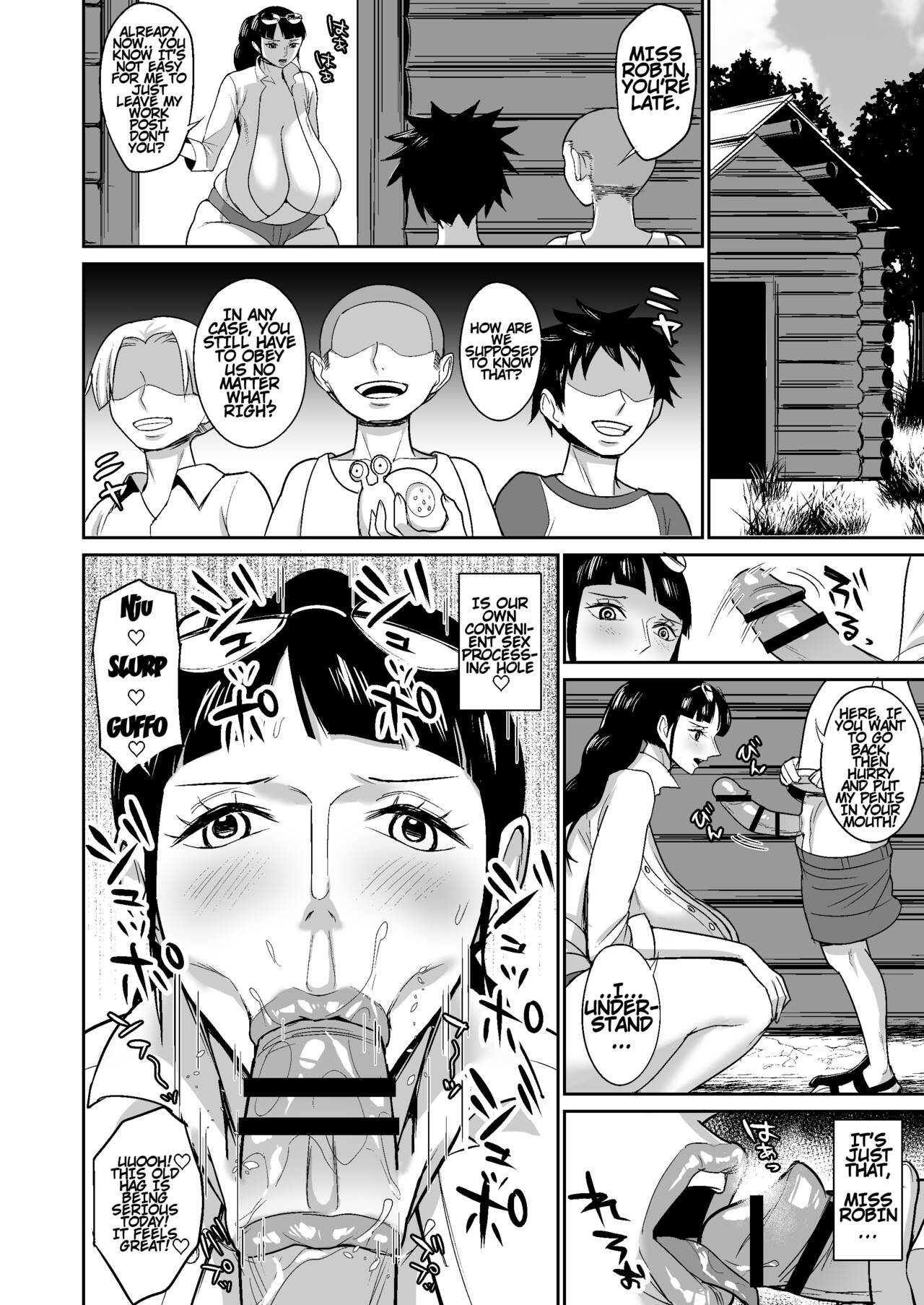 60 year old archaeologist Nico Robin page 8 full