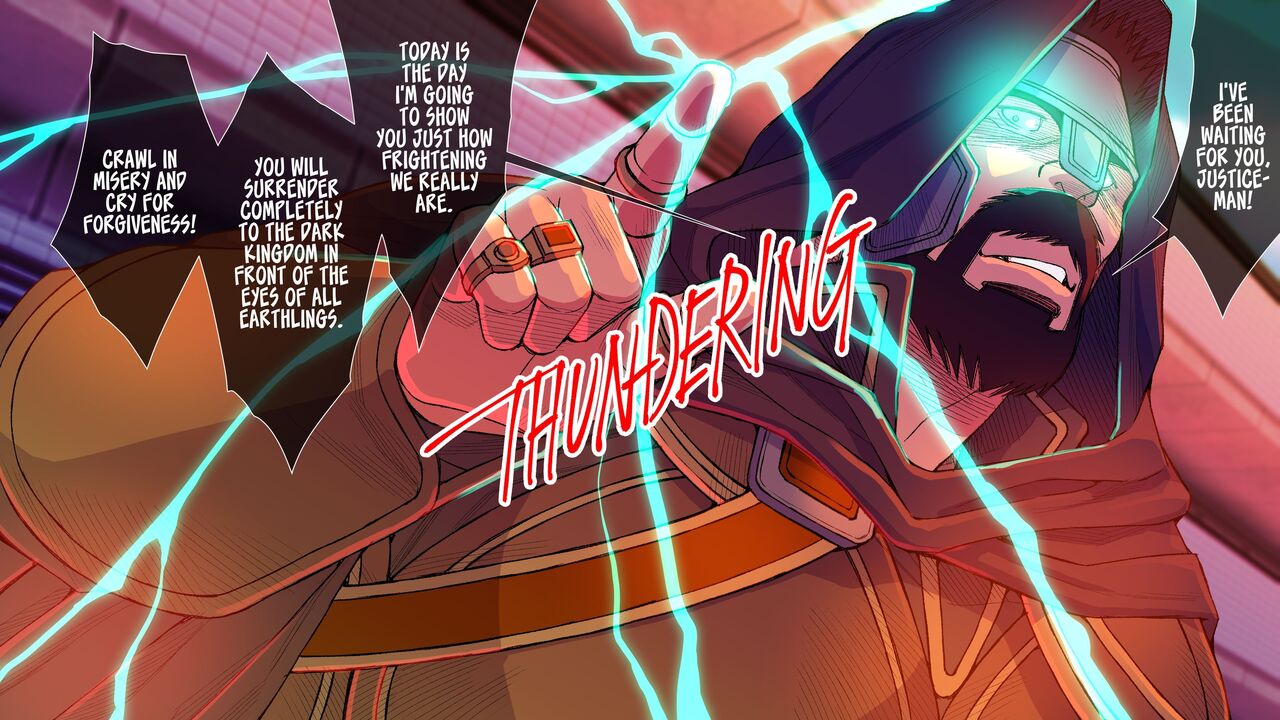 OUR SUPER HERO DEFEATED page 6 full