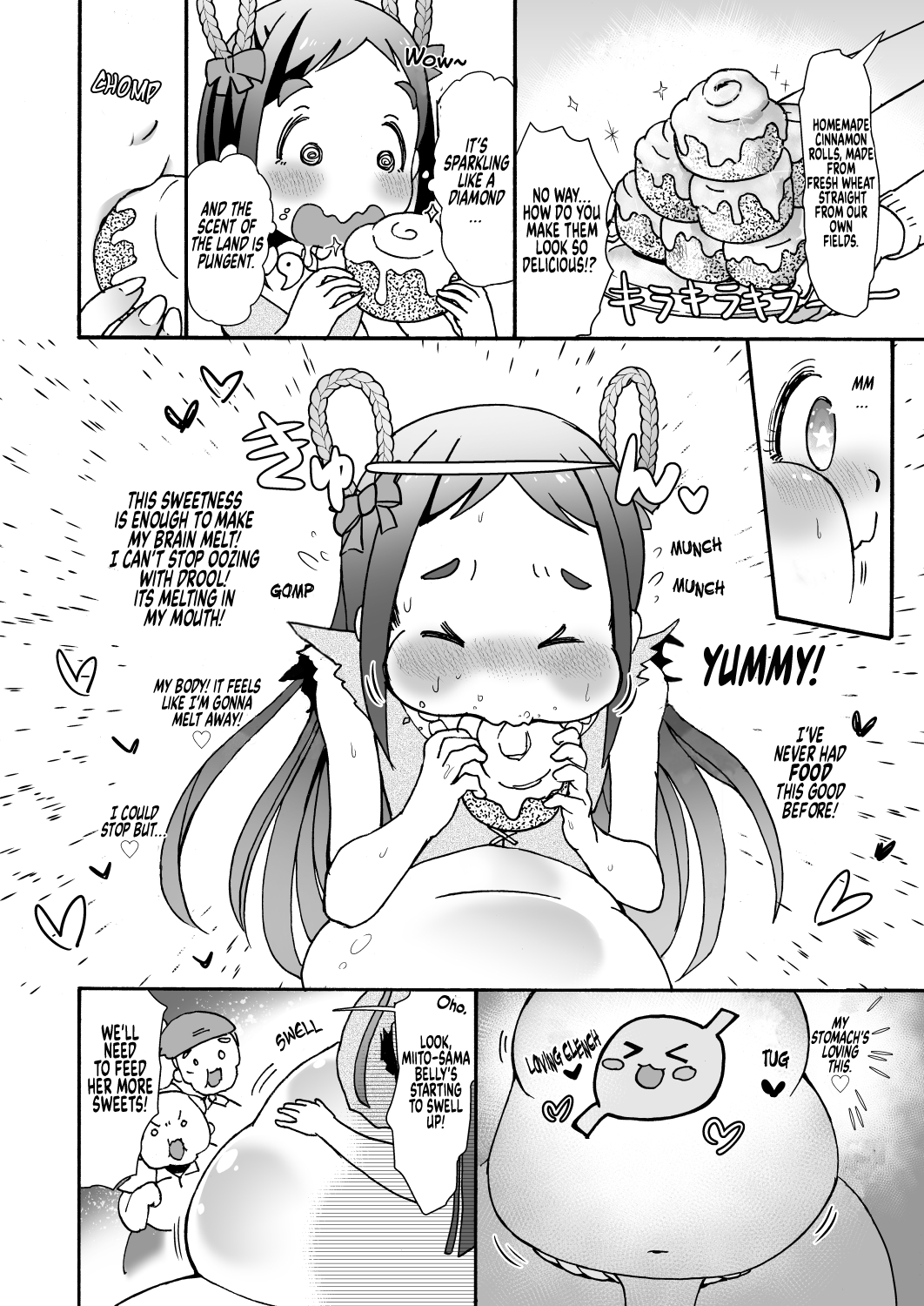 Obese village shrine maiden Miito-chan | himanka mura miko no mixitochan  ～ 2 nin no futorimiko～ page 5 full