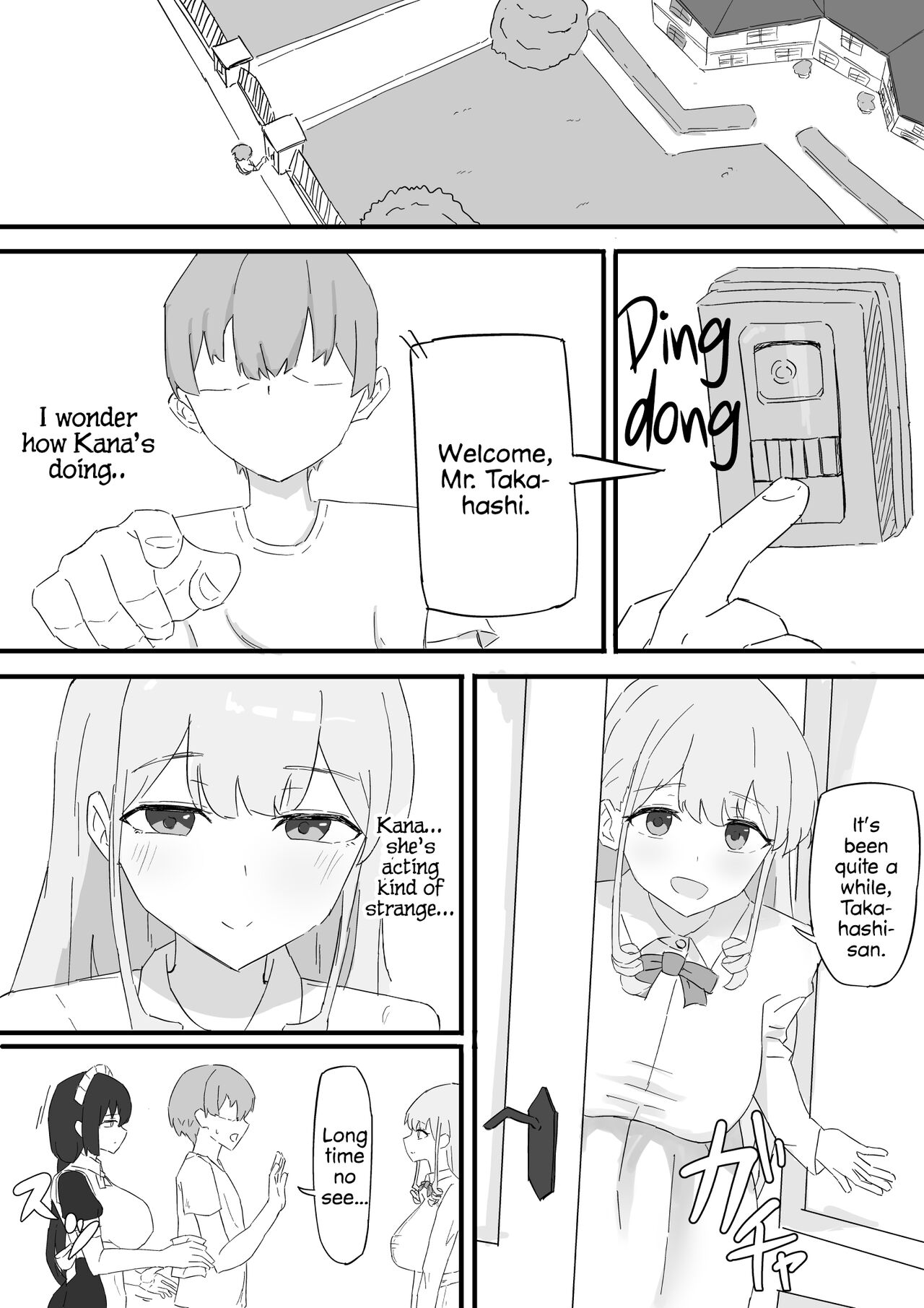 Ojou-sama to Maid o Iinazuke ni Torarete Okobore Ecchi suru Hanashi page 7 full