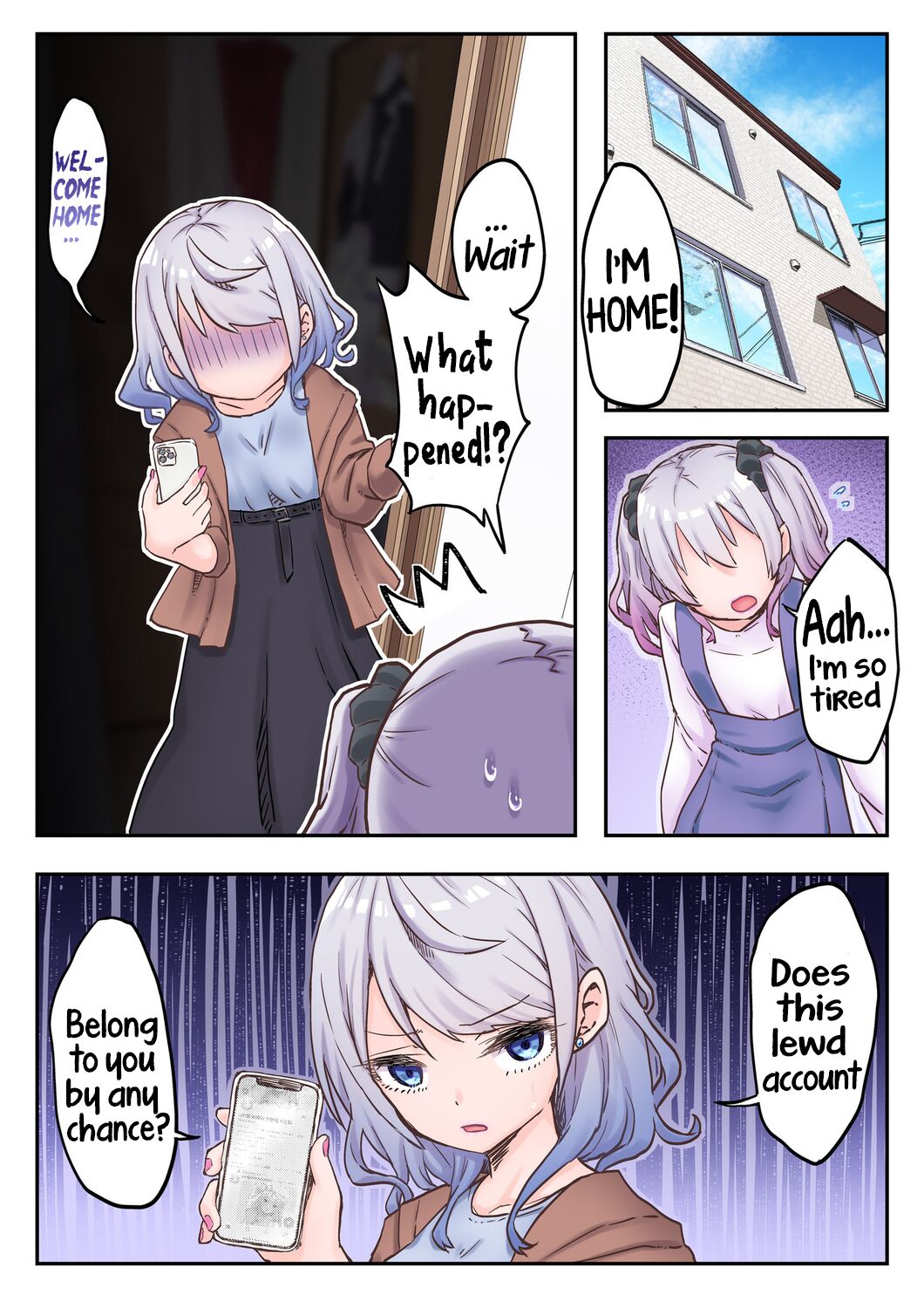 Futago Shimai-chan no Yuri Seikatsu  | Twin Sisters' Yuri Life page 6 full