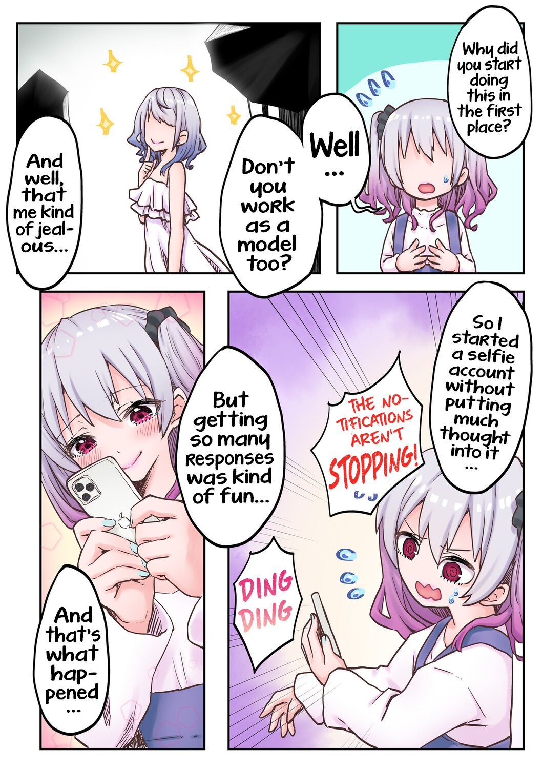 Futago Shimai-chan no Yuri Seikatsu  | Twin Sisters' Yuri Life page 8 full