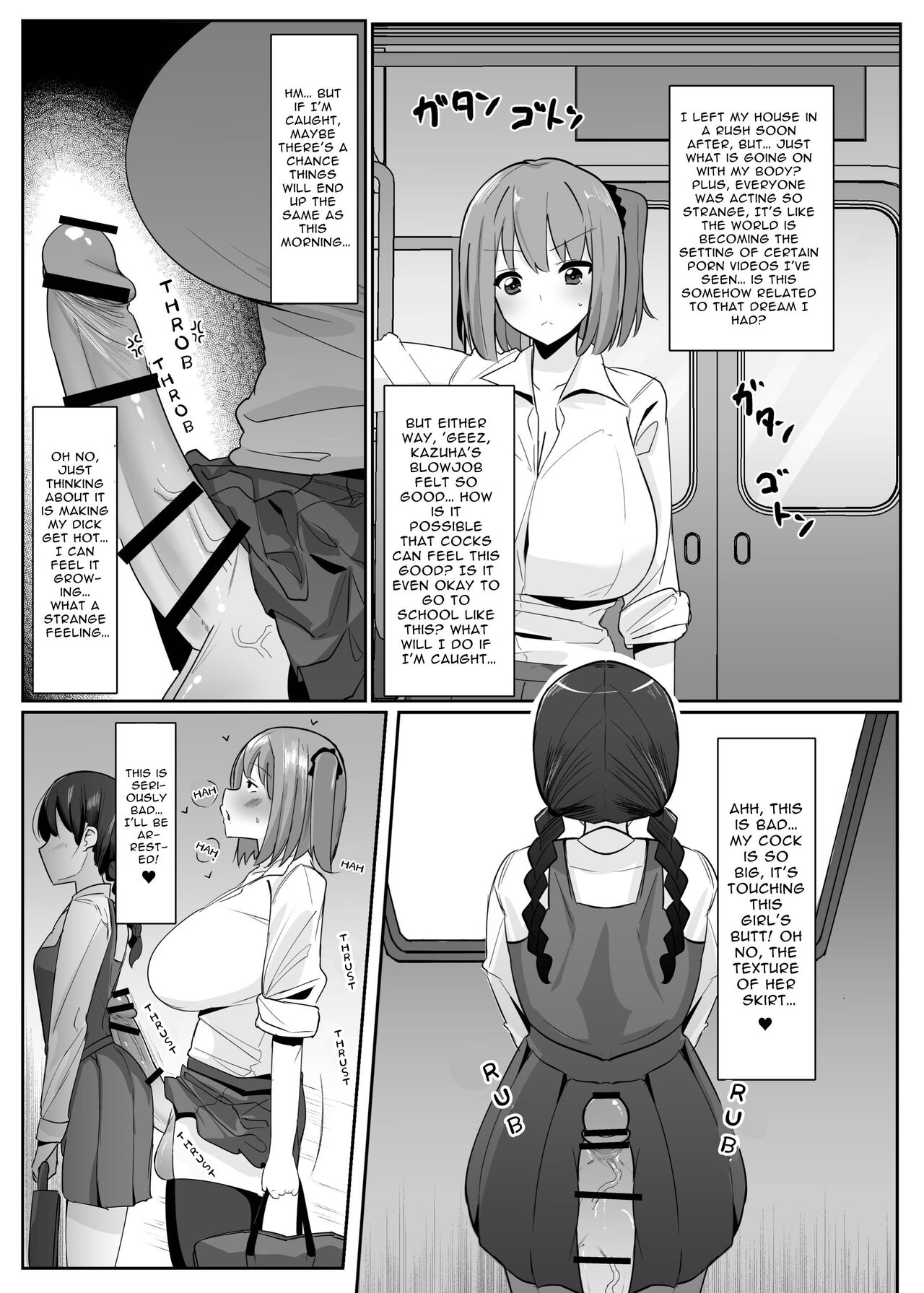 Aruhi Totsuzen Futanari wa Bokki shitara shasei suru no ga Atarimae no Sekai ni nattara page 7 full