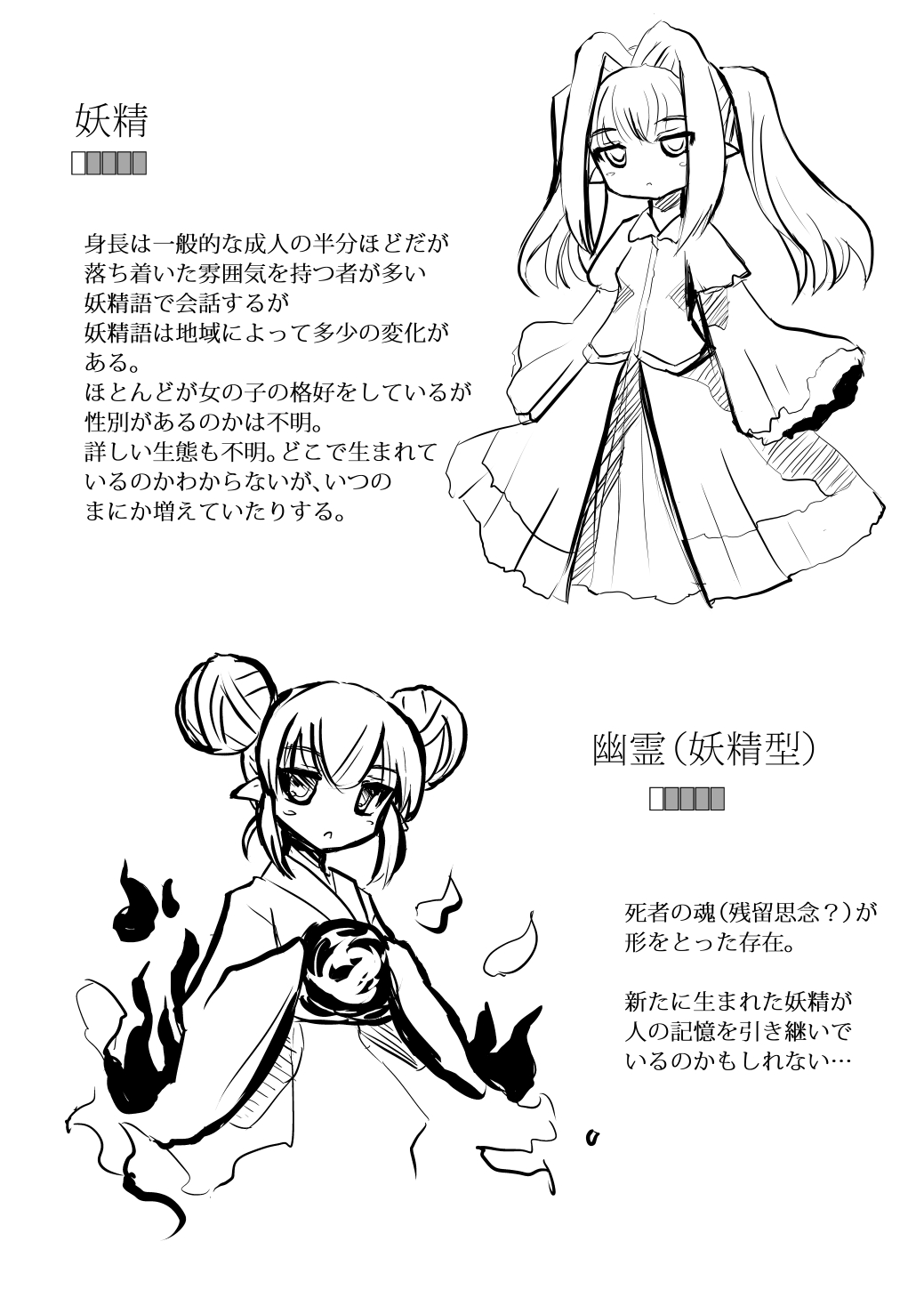 House of Black Dream Fantasies & Siroyumekan Setting Book① page 4 full