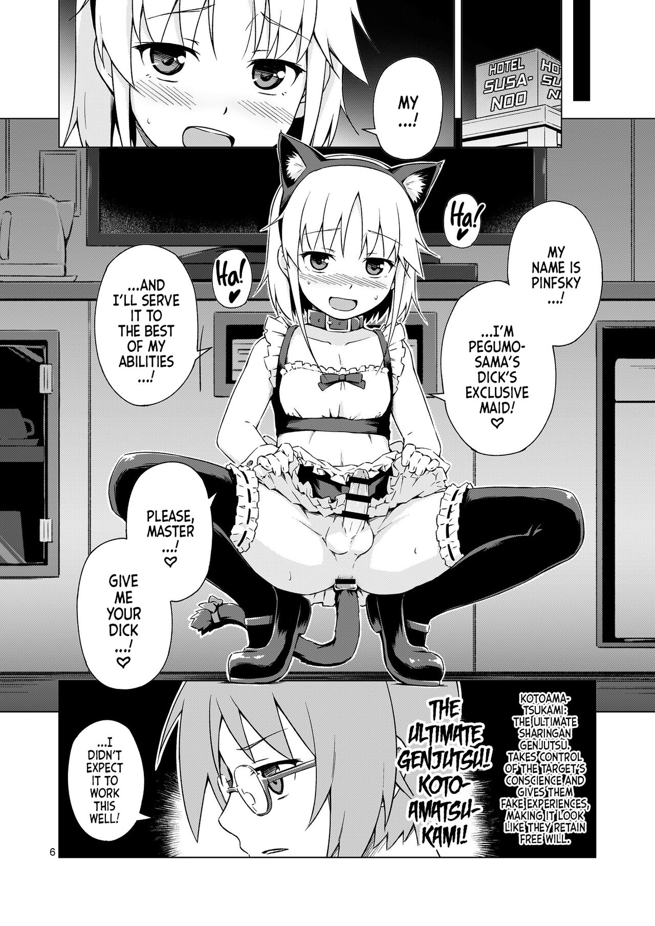Ninpou! Josou Nekomimi Maid Mugen Tanetsuke no Jutsu!! | Ninja Impregnation Art: Infinite Crossdressing Nekomimi Breeding Technique! page 5 full