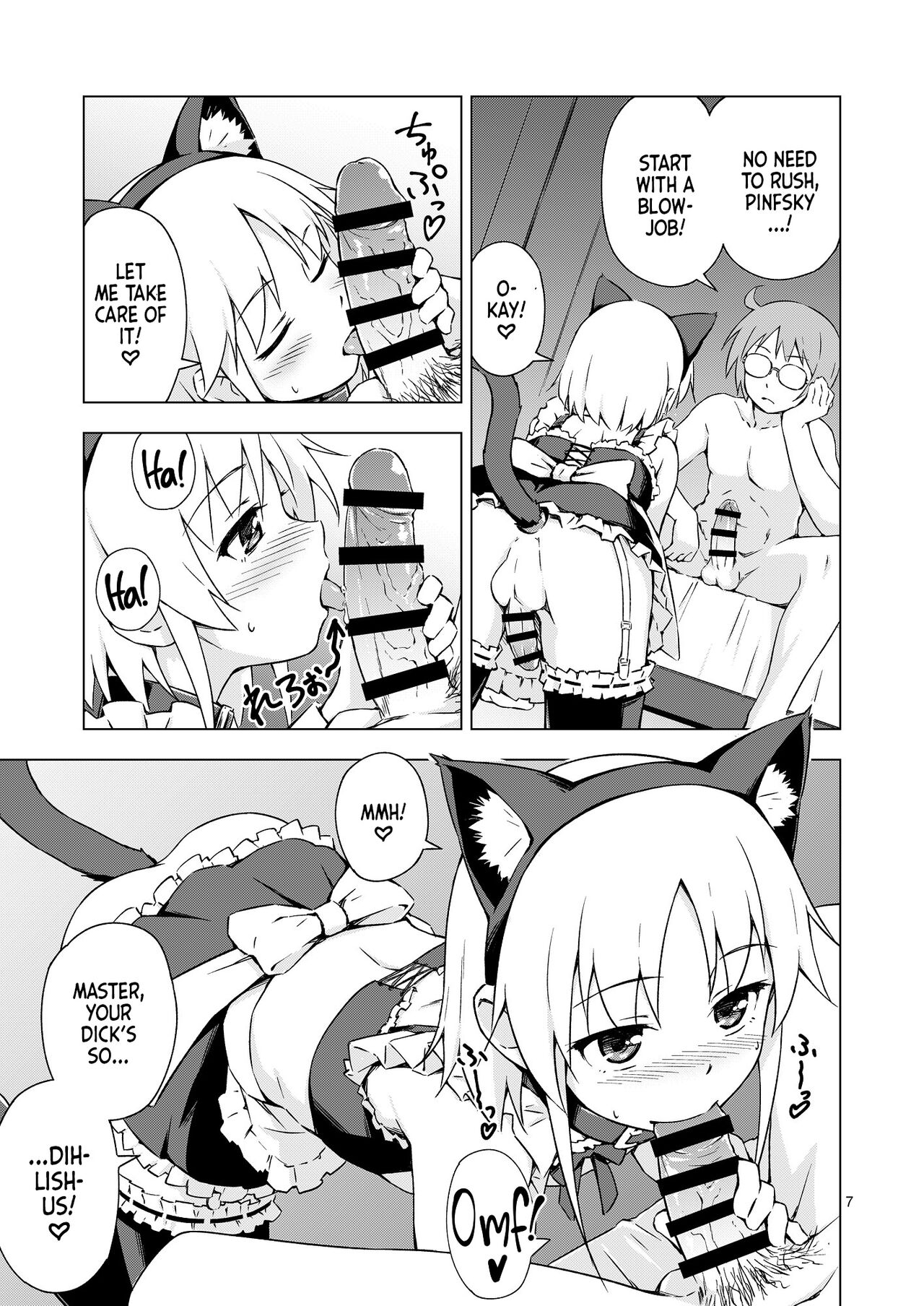 Ninpou! Josou Nekomimi Maid Mugen Tanetsuke no Jutsu!! | Ninja Impregnation Art: Infinite Crossdressing Nekomimi Breeding Technique! page 6 full