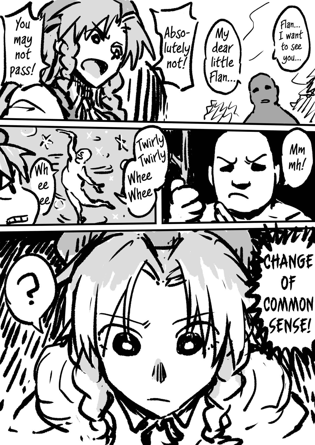 Saimin Joushiki Kaihen Hong Meiling | Change of Common Sense Hypnosis on Hong Meiling page 1 full