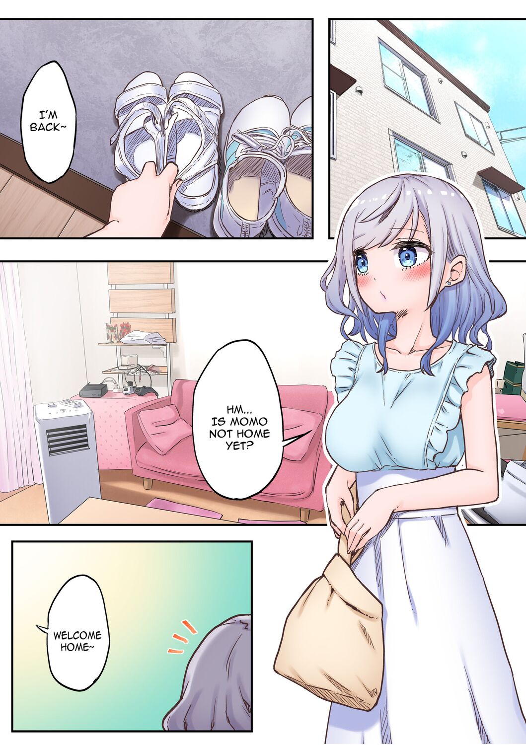 Futago Shimai-chan no Yuri Seikatsu  | Twin Sisters' Yuri Life page 5 full