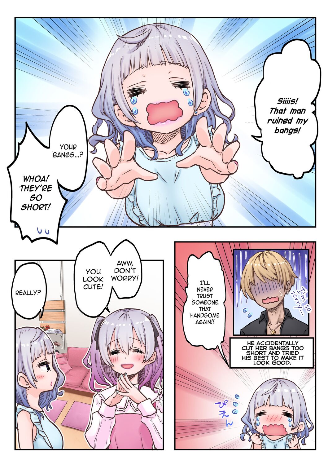 Futago Shimai-chan no Yuri Seikatsu  | Twin Sisters' Yuri Life page 9 full