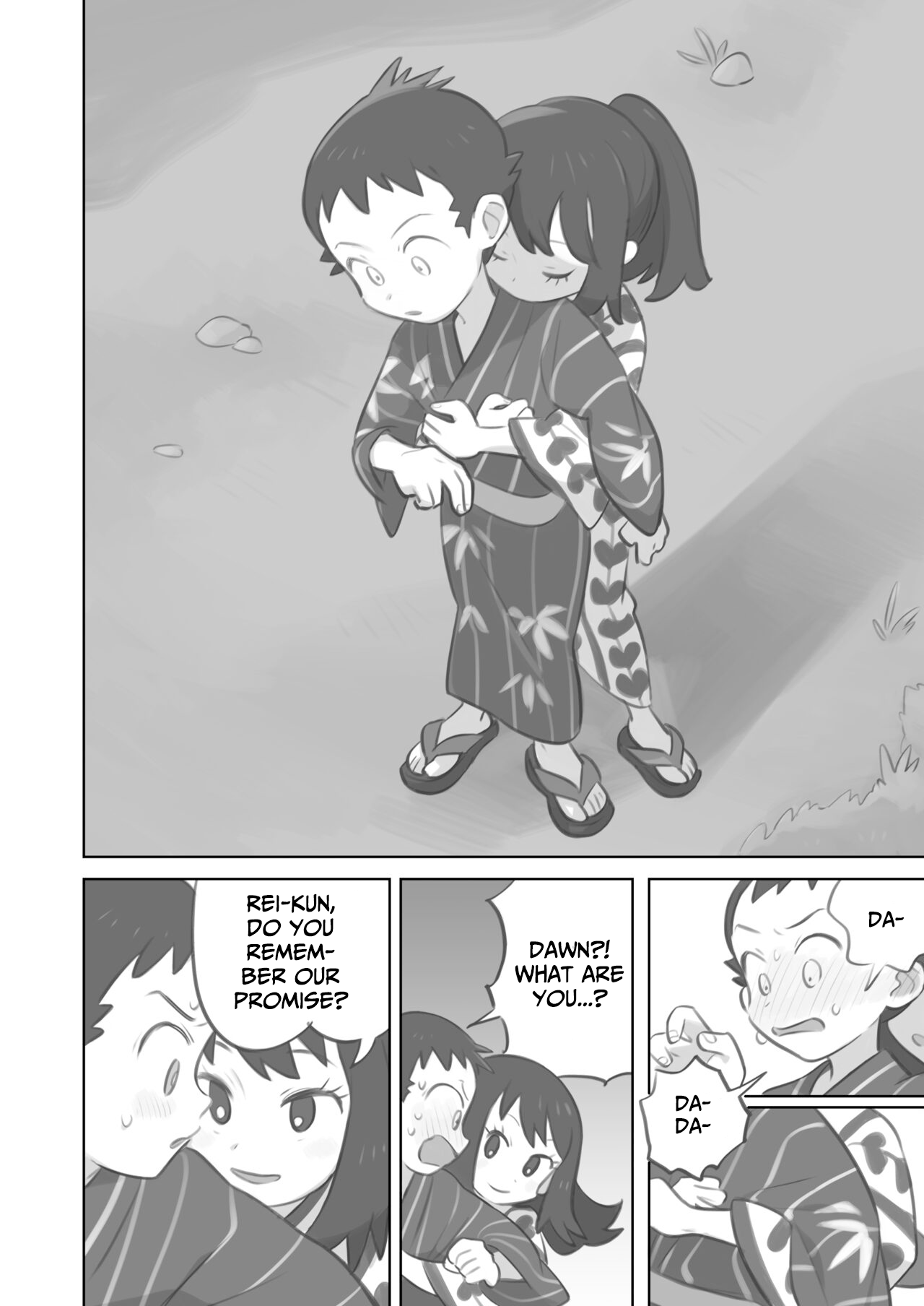 Futanari Shujinkou-chan ga Teru Senpai o Horu Manga 2 page 4 full