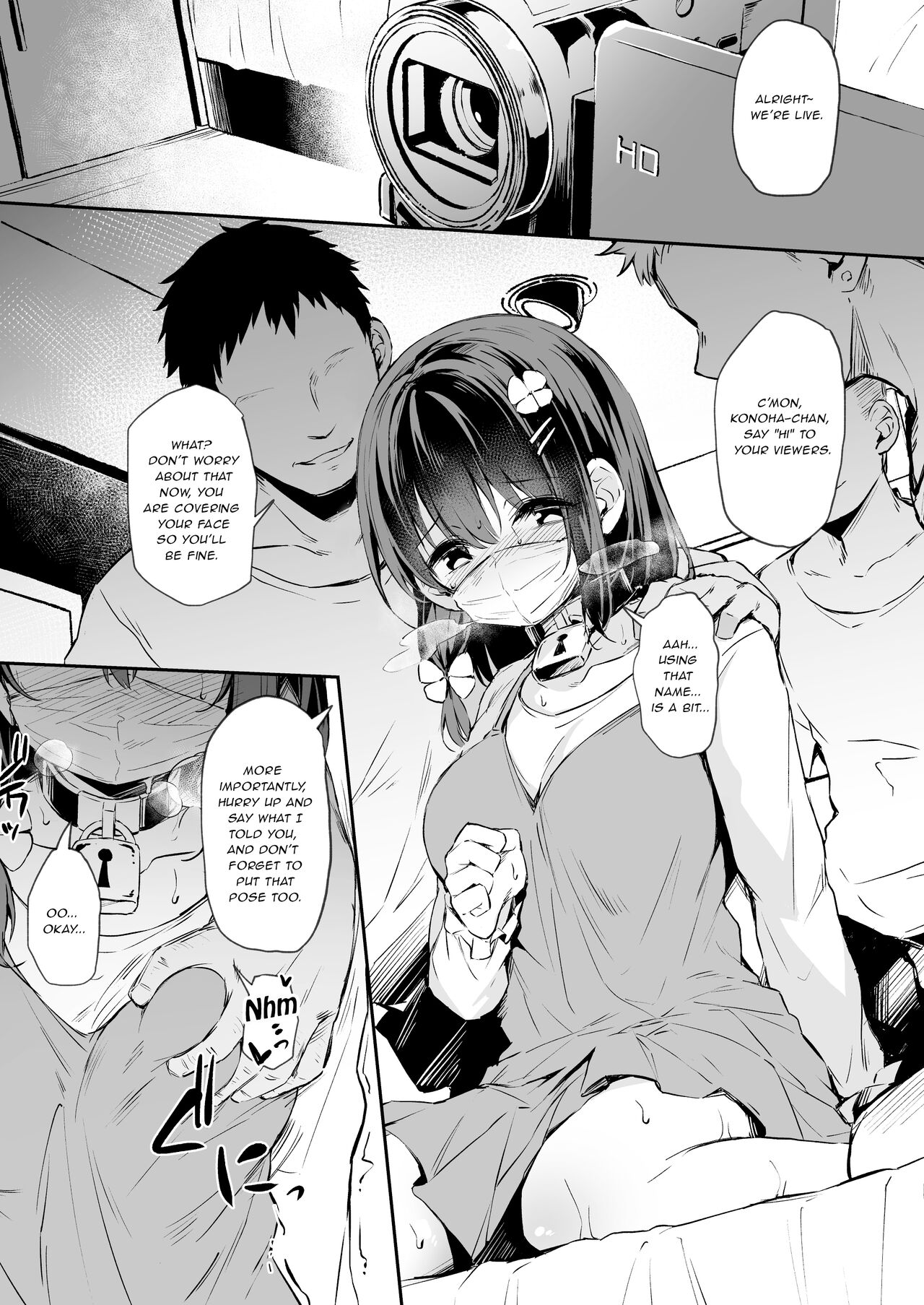 Mask Haishin Konoha-chan | Konoha-chan's masked live stream page 1 full