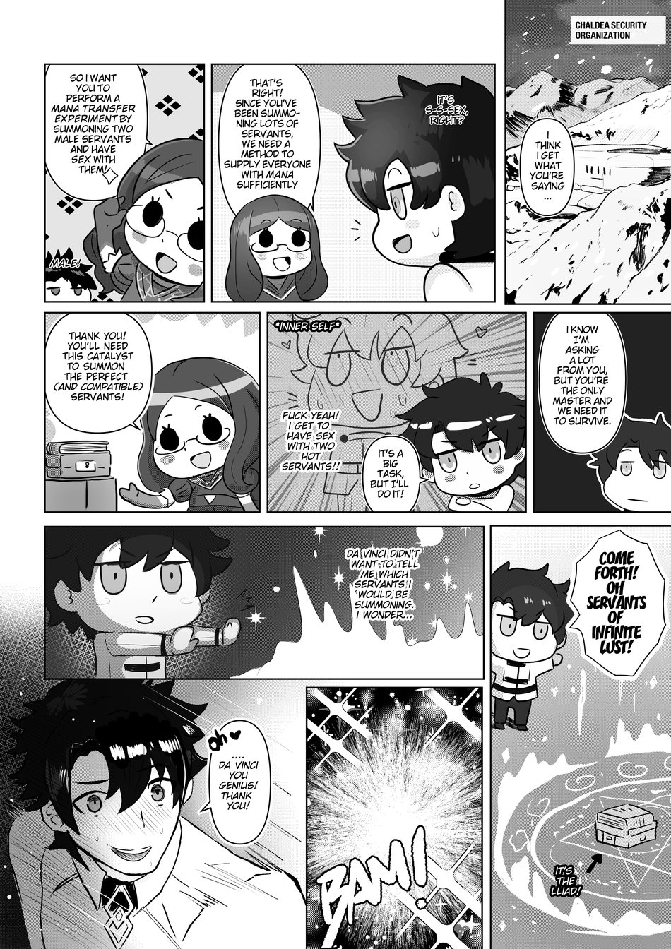 Triple Threat - Fate Grand Order page 1 full