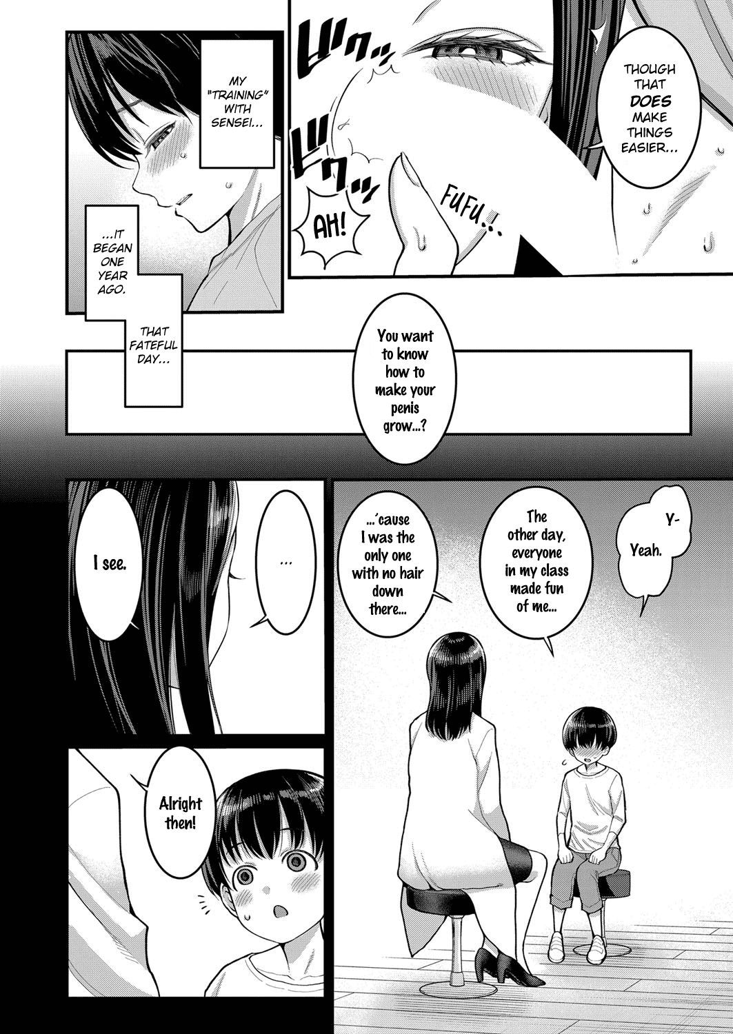 Shiori Sensei wa Ochinchin no Sodateya-san | Shiori-Sensei, The Nurturing Nurse page 4 full